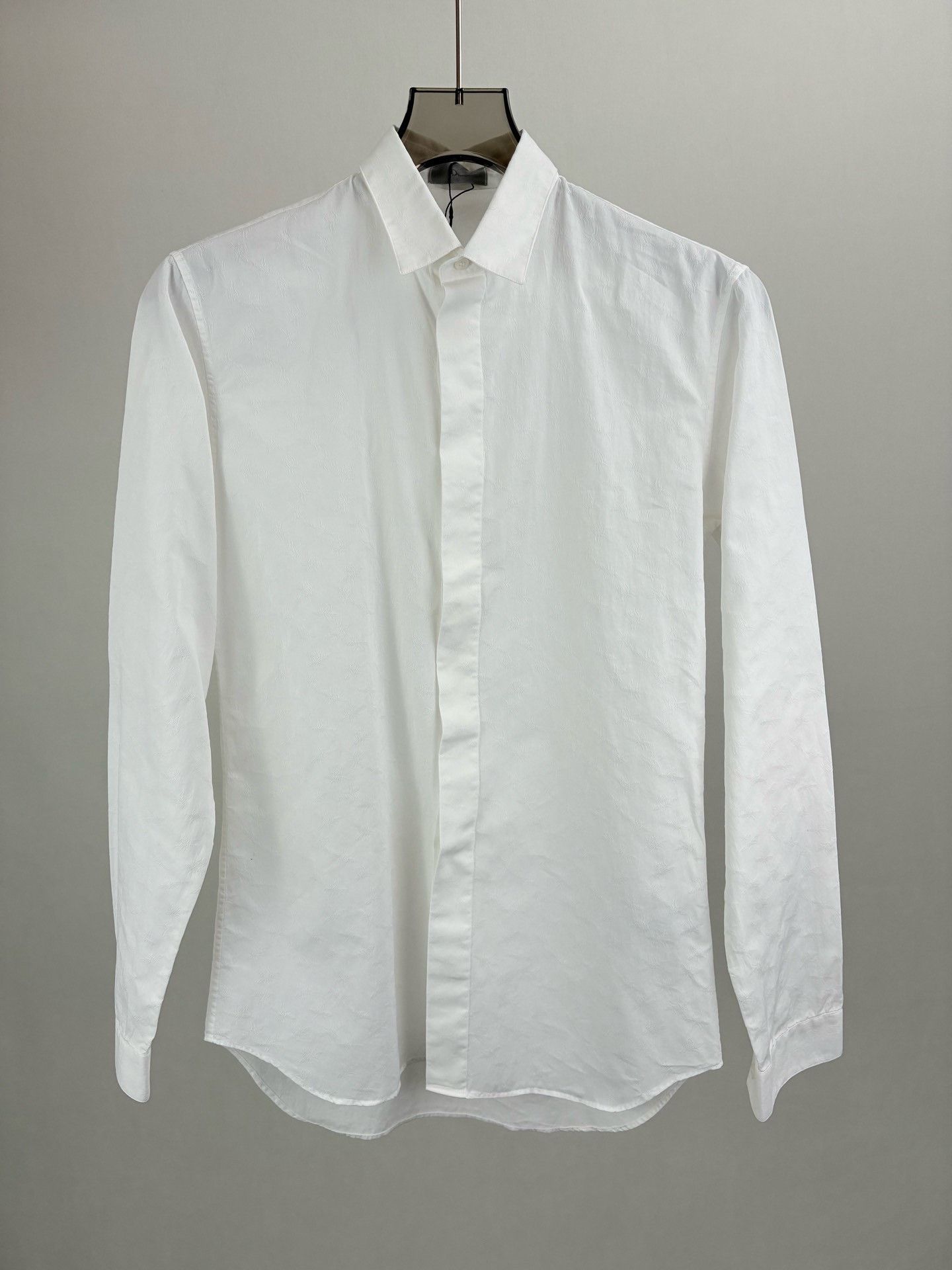 Dior DIOR Bee Full Logo Long Sleeve Shirt Size US M / EU 48-50 / 2 - 1 Thumbnail