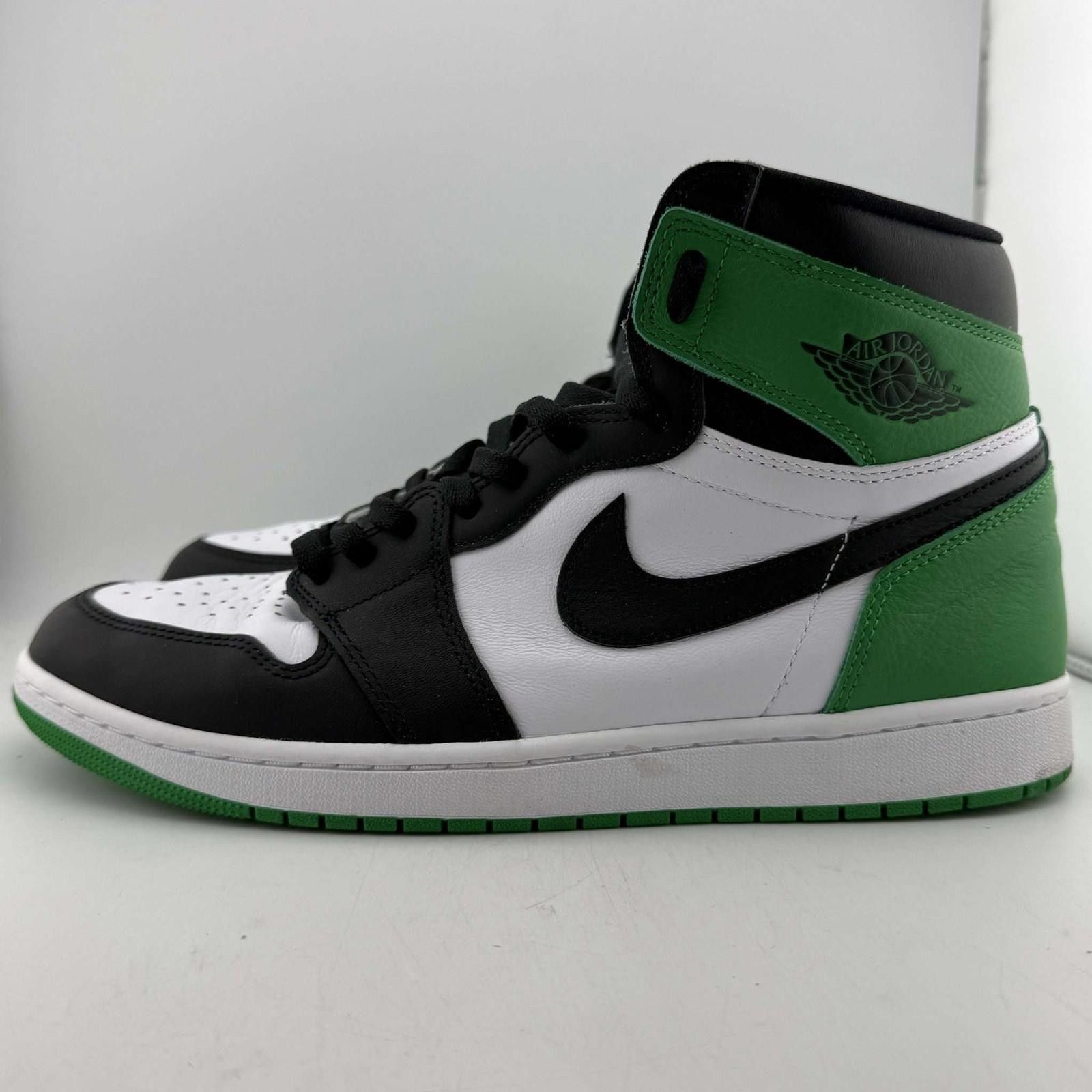 Nike Air Jordan 1 Retro High OG Lucky Green 12.5 Used with Box Size US 12.5 / EU 45-46 - 2 Thumbnail