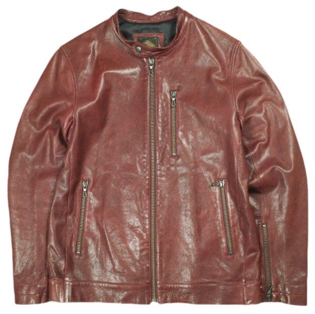 Other Other 291295＝HOMME Lamb Leather Jacket Leather Outerwear 564-1101 DUTY FREE for USA Size ONE SIZE - 1 Thumbnail