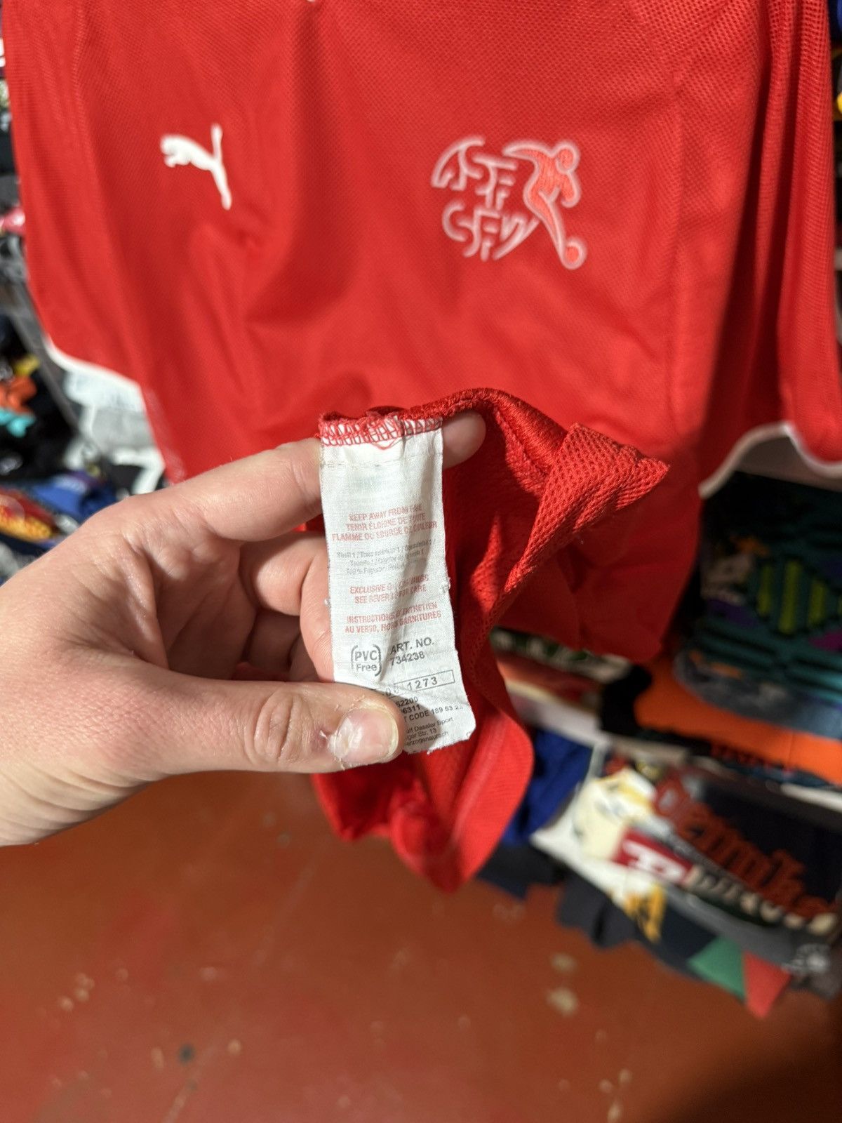 Puma Puma Switzerland 2008 2010 Home Football Soccer Retro Jersey Size US XL / EU 56 / 4 - 7 Thumbnail