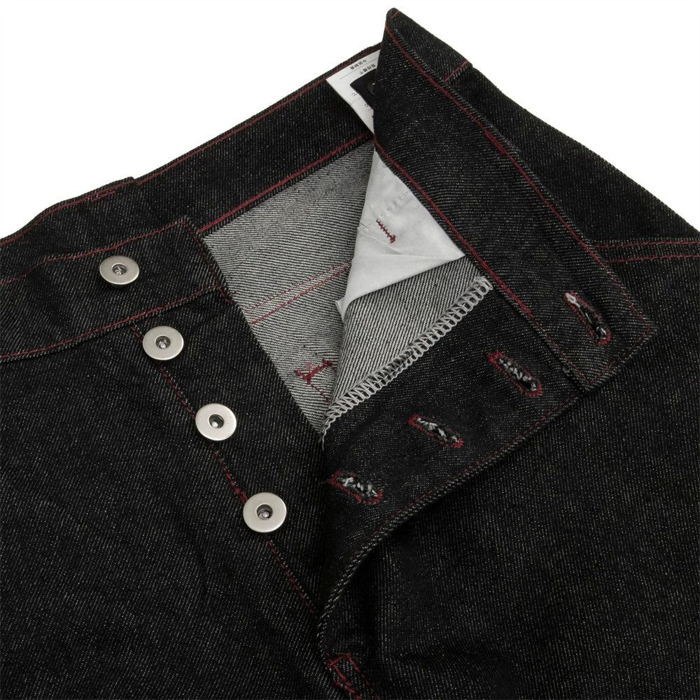 Japanese Brand × Jean American high street button loose wide-leg scimitar jeans Size US 32 / EU 48 - 4 Thumbnail