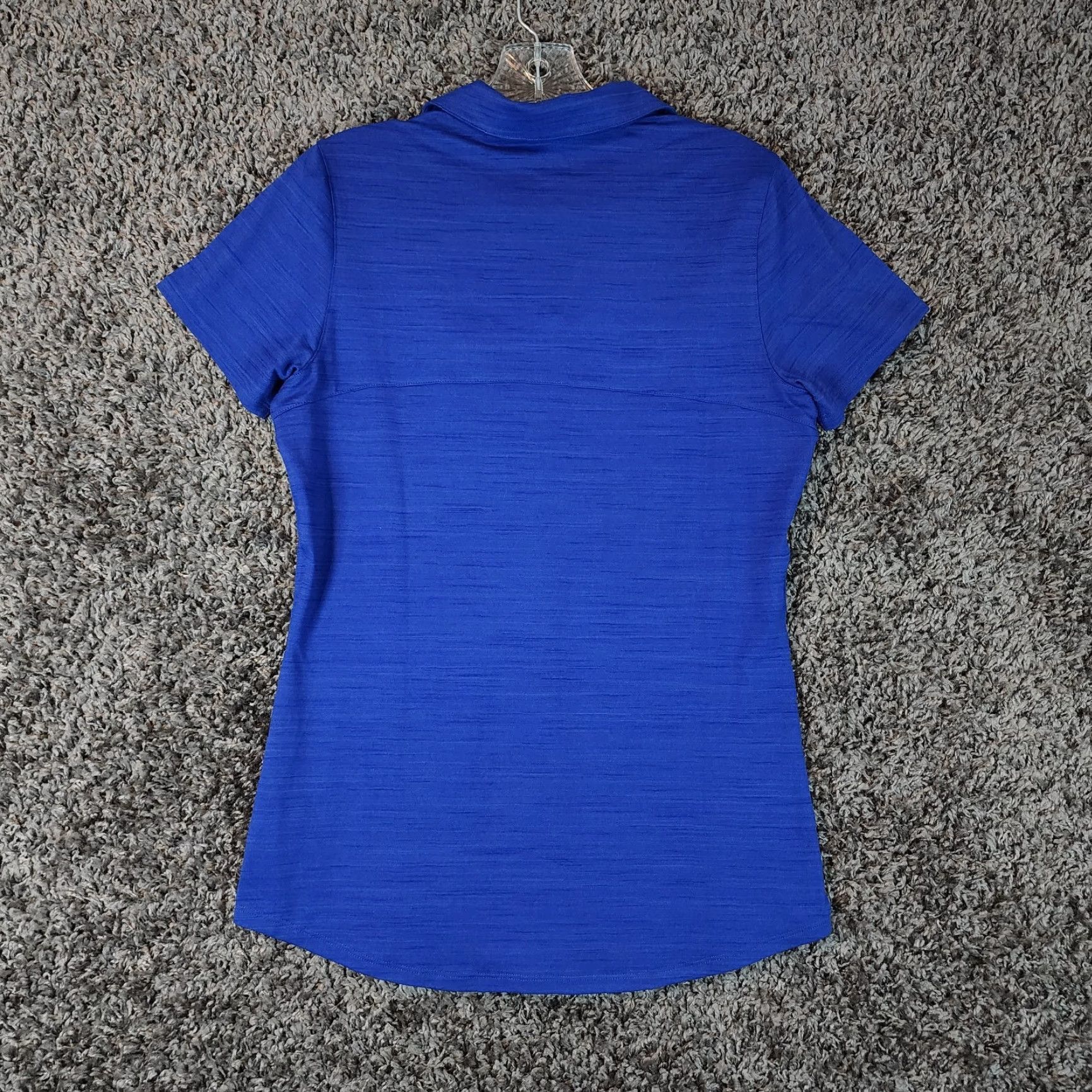 Puma VINTAGE PUMA Women's Polo Top Activewear V-Neck Dry Cell Blue Size Small Women Size S / US 4 / IT 40 - 6 Thumbnail