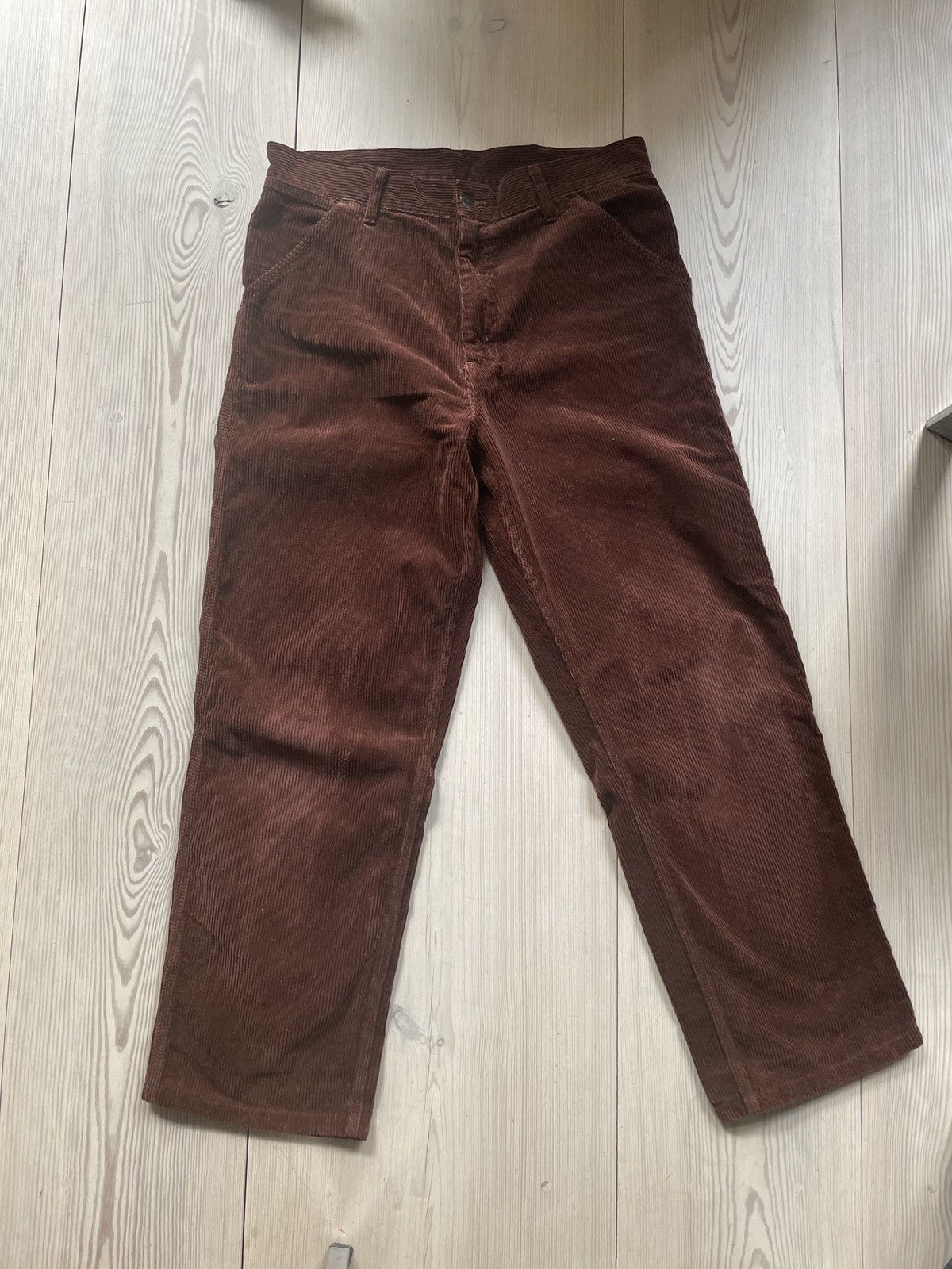 Carhartt Wip Simple Pant brown cord Size US 31 - 3 Thumbnail