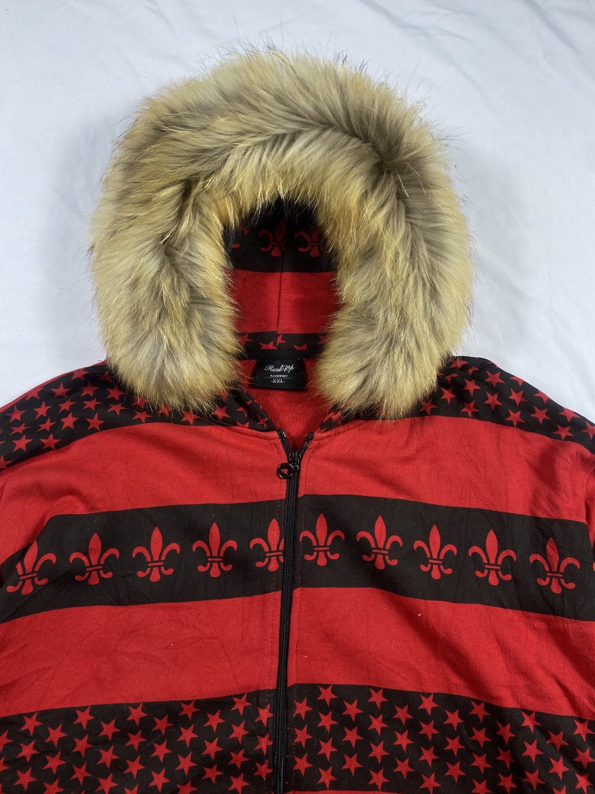 If Six Was Nine Japanese Rank Up Stripe Star Zip Fur lgb ifsix Hoodie Size US XXL / EU 58 / 5 - 3 Thumbnail