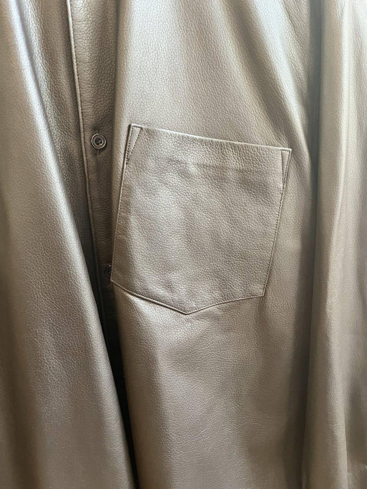 Comoli Comoli Sheep Skin Shirt Jacket Size US M / EU 48-50 / 2 - 2 Thumbnail