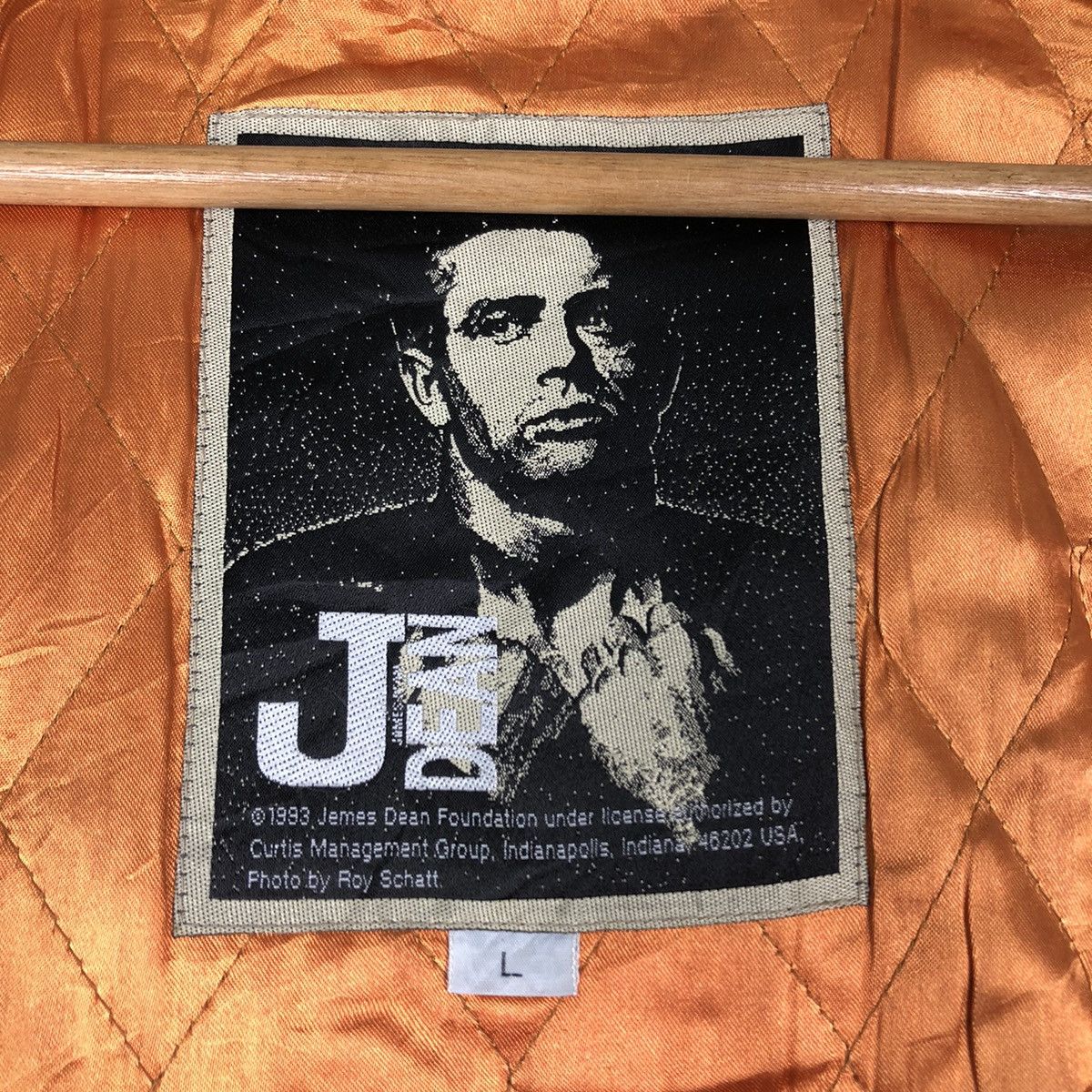 Band Tees 🔥Vintage American Actor James Dean Bomber Jacket Big Logo Size US L / EU 52-54 / 3 - 19 Thumbnail