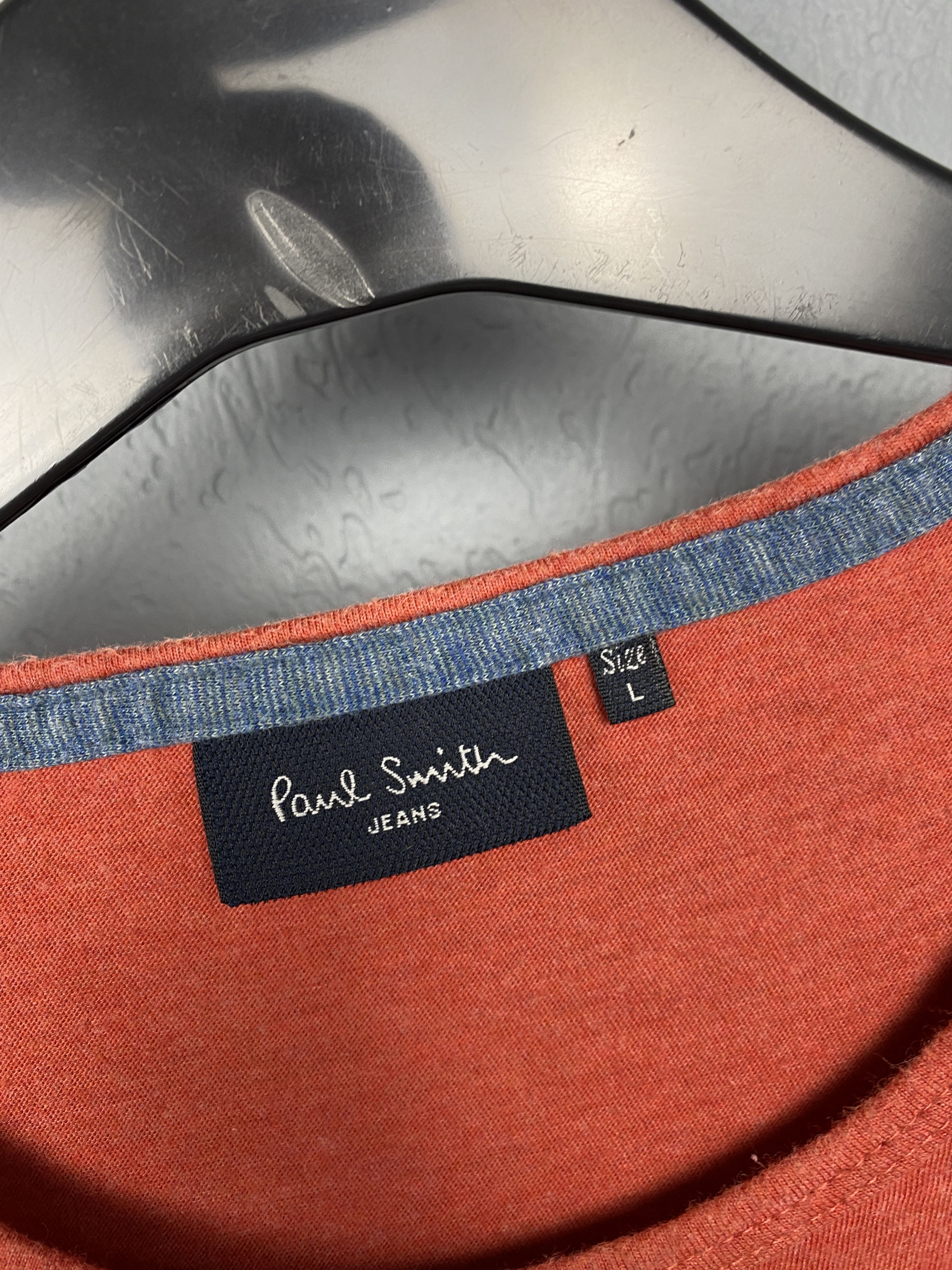 Paul Smith Paul Smith Jeans Vintage Mens Crew Neck T-Shirt Tee Size US L / EU 52-54 / 3 - 4 Thumbnail