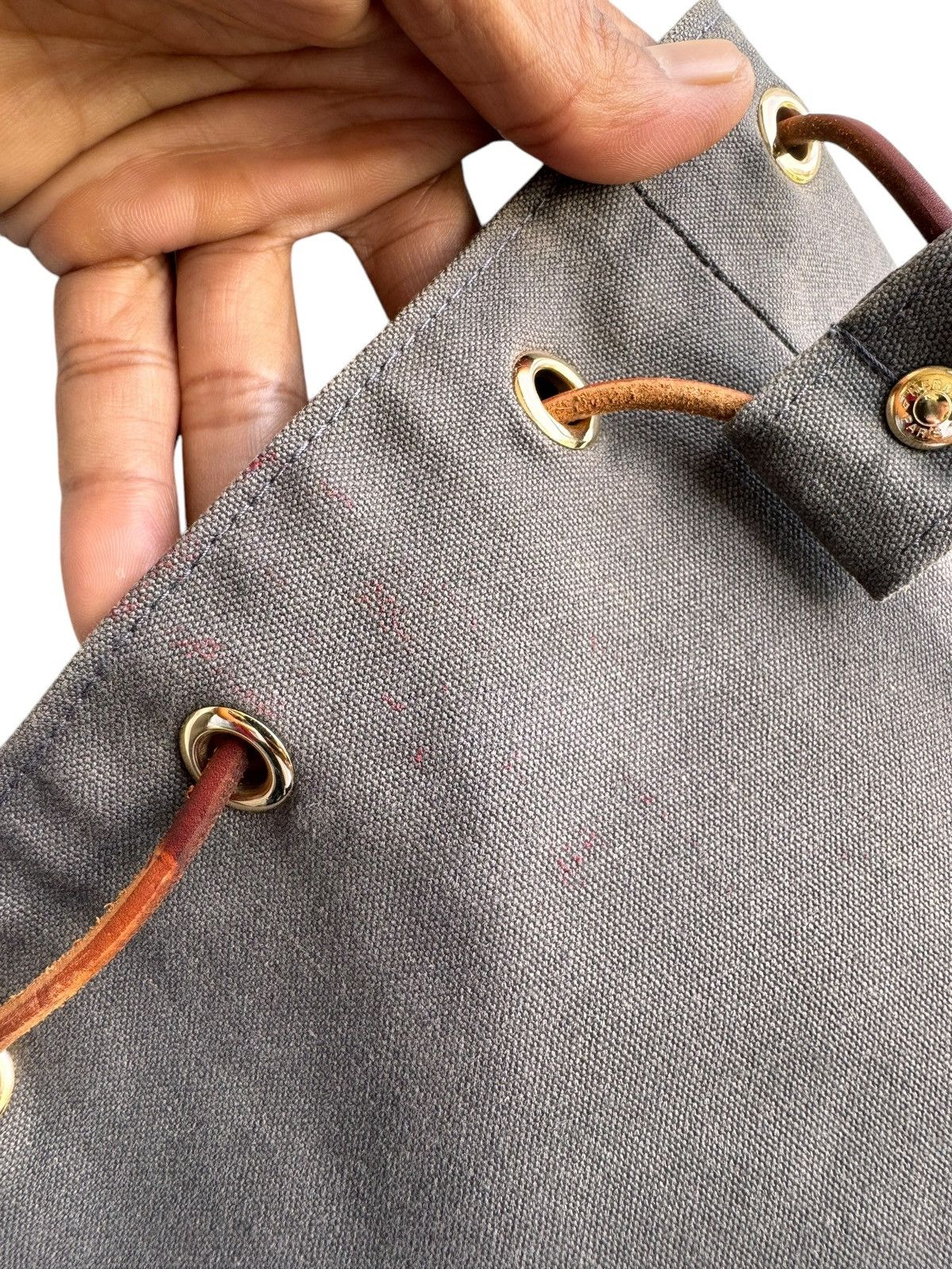 Hermes Vintage Hermes Drawstring Bucket Bag Backpacks Size ONE SIZE - 20 Thumbnail