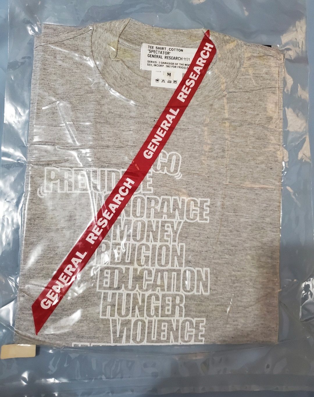 General Research SEALED 2002 General Research "Spectator" Gray Tee Size M Size US M / EU 48-50 / 2 - 1 Thumbnail