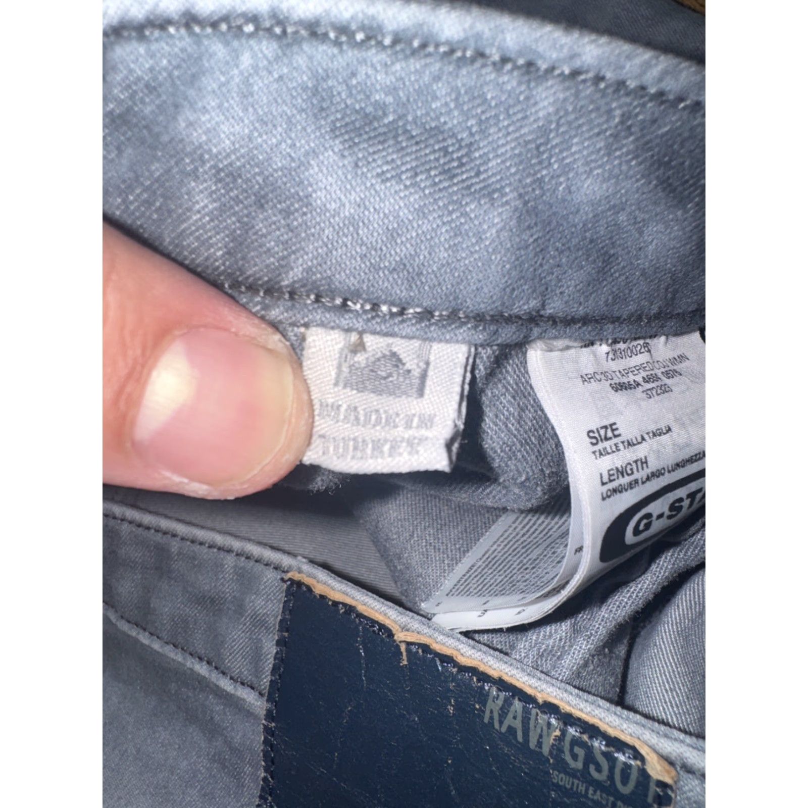 G-Star G-Star Arc 3D Tapered Jeans Gray Wash Women’s Size 30x29 Mid Rise Denim Size 30" / US 8 / IT 44 - 7 Thumbnail