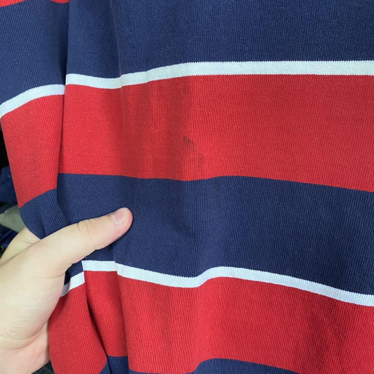 Polo Ralph Lauren Vintage Polo Ralph Lauren small pony multicolour polo Size US XL / EU 56 / 4 - 7 Thumbnail