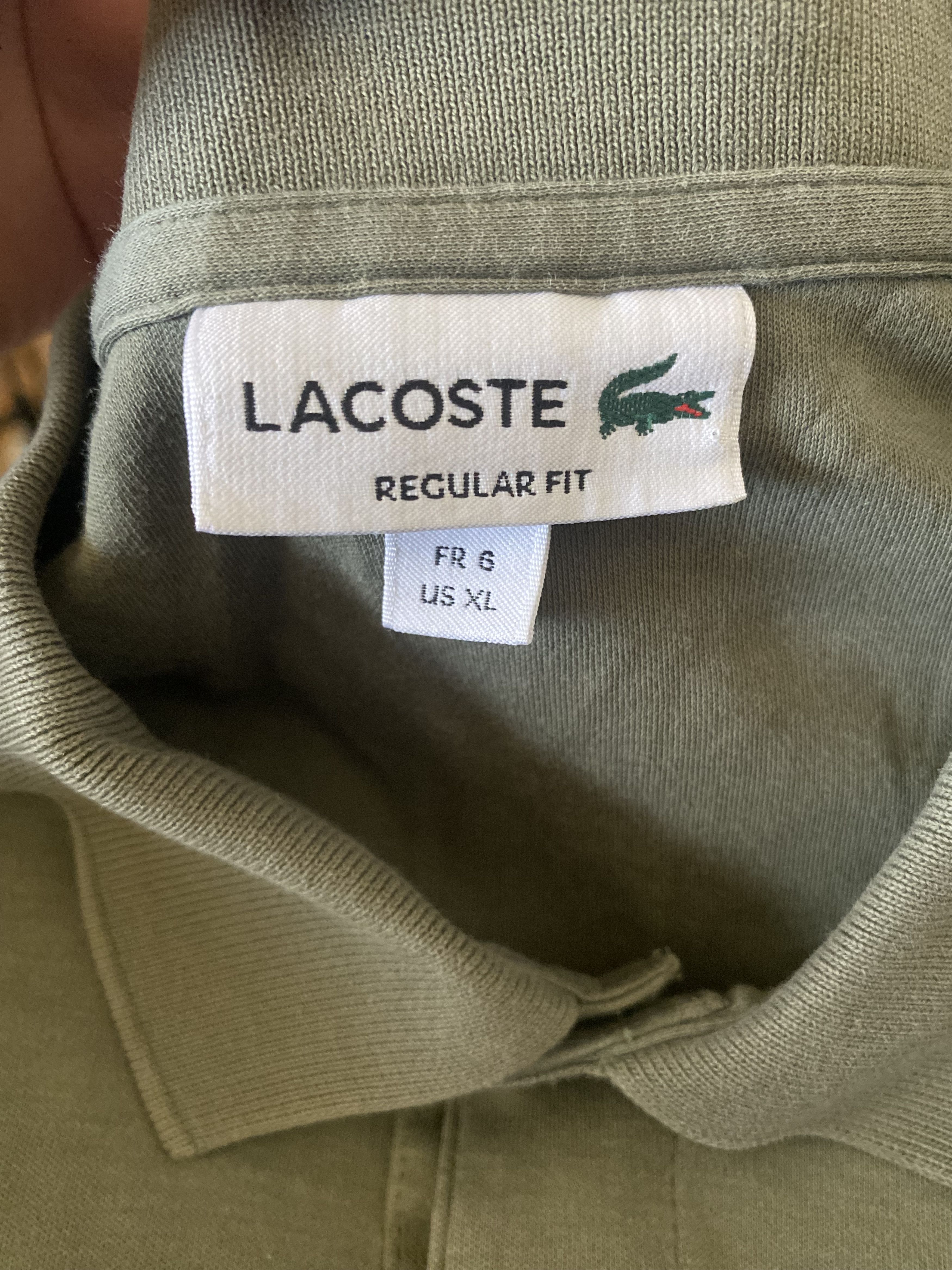 Lacoste LACOSTE polo shirt mens - XL - like new - UNIQUE Size US XL / EU 56 / 4 - 3 Thumbnail