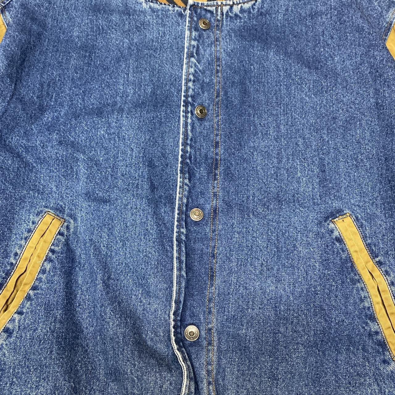 Dunbrooke Vintage dunbrooke denim and canvas varsity jacket Size US XL / EU 56 / 4 - 2 Thumbnail