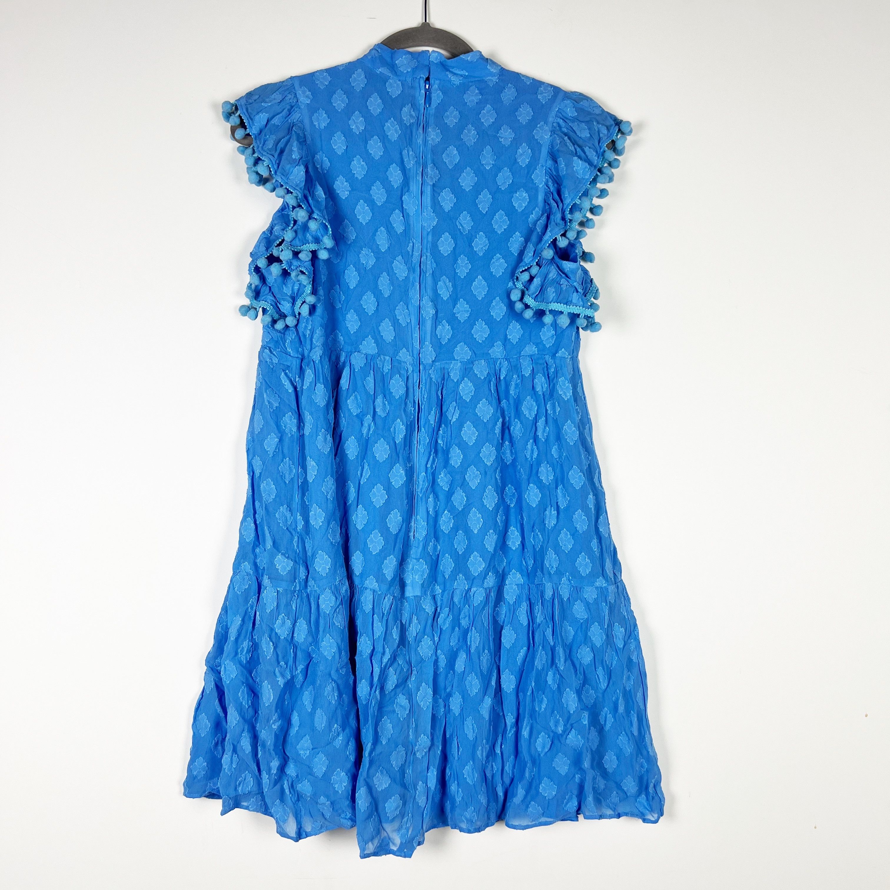 Lilly Pulitzer Lilly Pulitzer Arleah Pom Pom Blue Thistle Daiquiri Size XS / US 0-2 / IT 36-38 - 4 Thumbnail