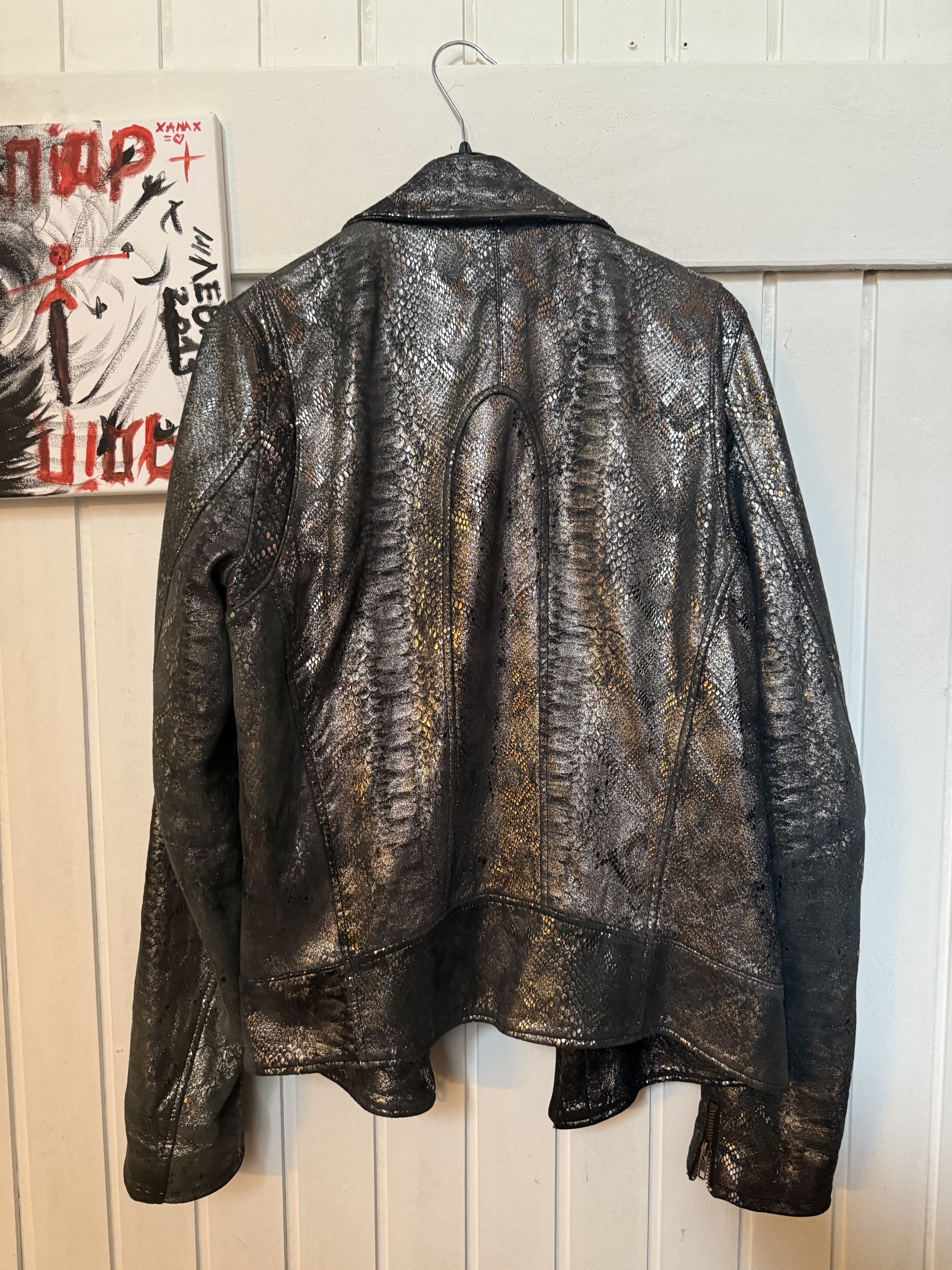 Le Grande Bleu (L.G.B.) LGB Snake Biker Jacket Size US L / EU 52-54 / 3 - 7 Thumbnail