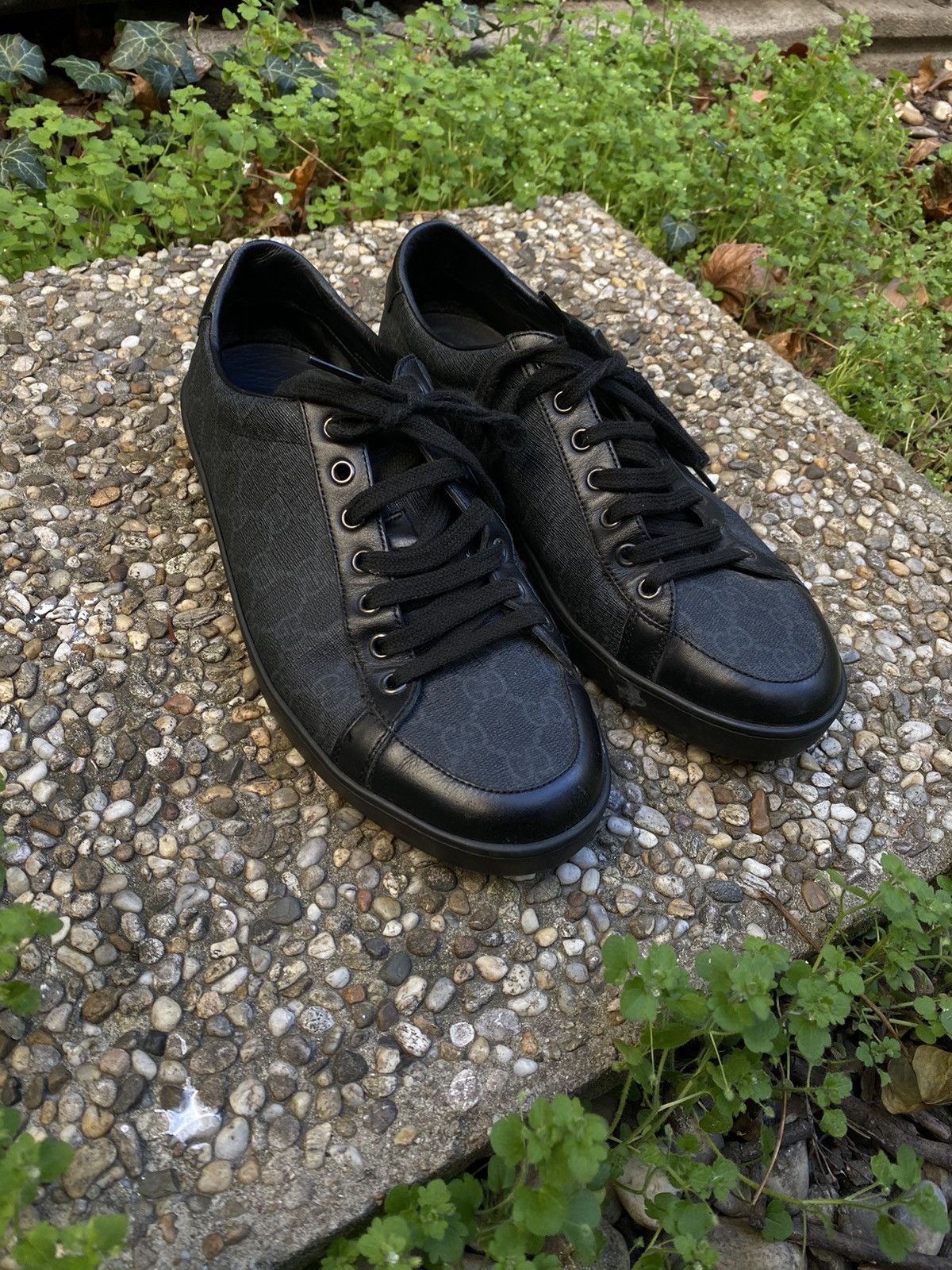 Gucci Monogram Low Sneakers