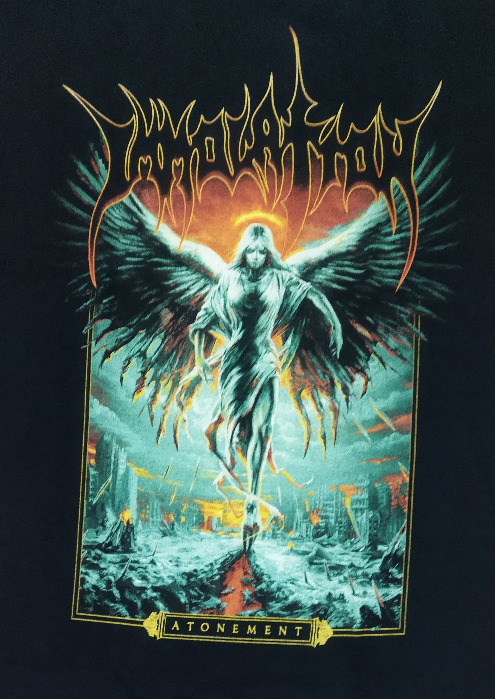 Band Tees immolation American atonement 2017 Size US L / EU 52-54 / 3 - 2 Thumbnail