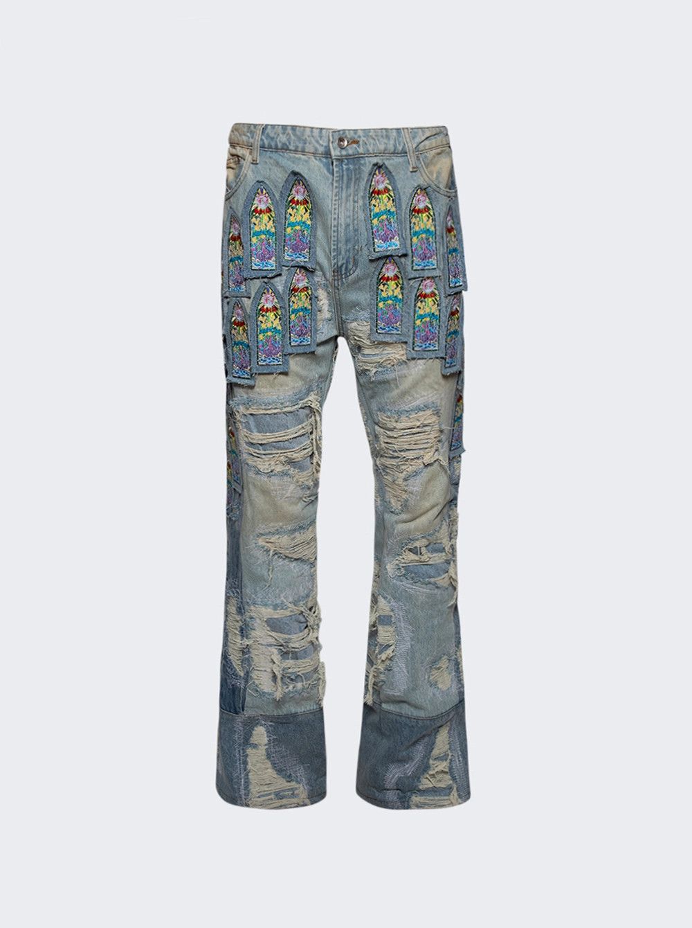 Who Decides War o1gr1nt0525 Coliseum Fusion Denim in Sky Size US 26 / EU 42 - 1 Thumbnail