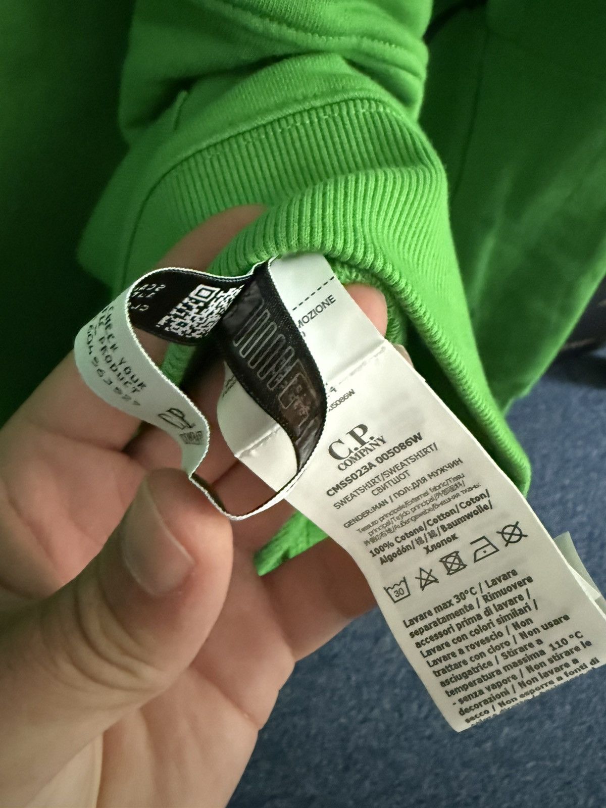 C.P. Company CP Company Green Lens Hoodie – Size M,L – New w/ Tags Size US L / EU 52-54 / 3 - 9 Thumbnail