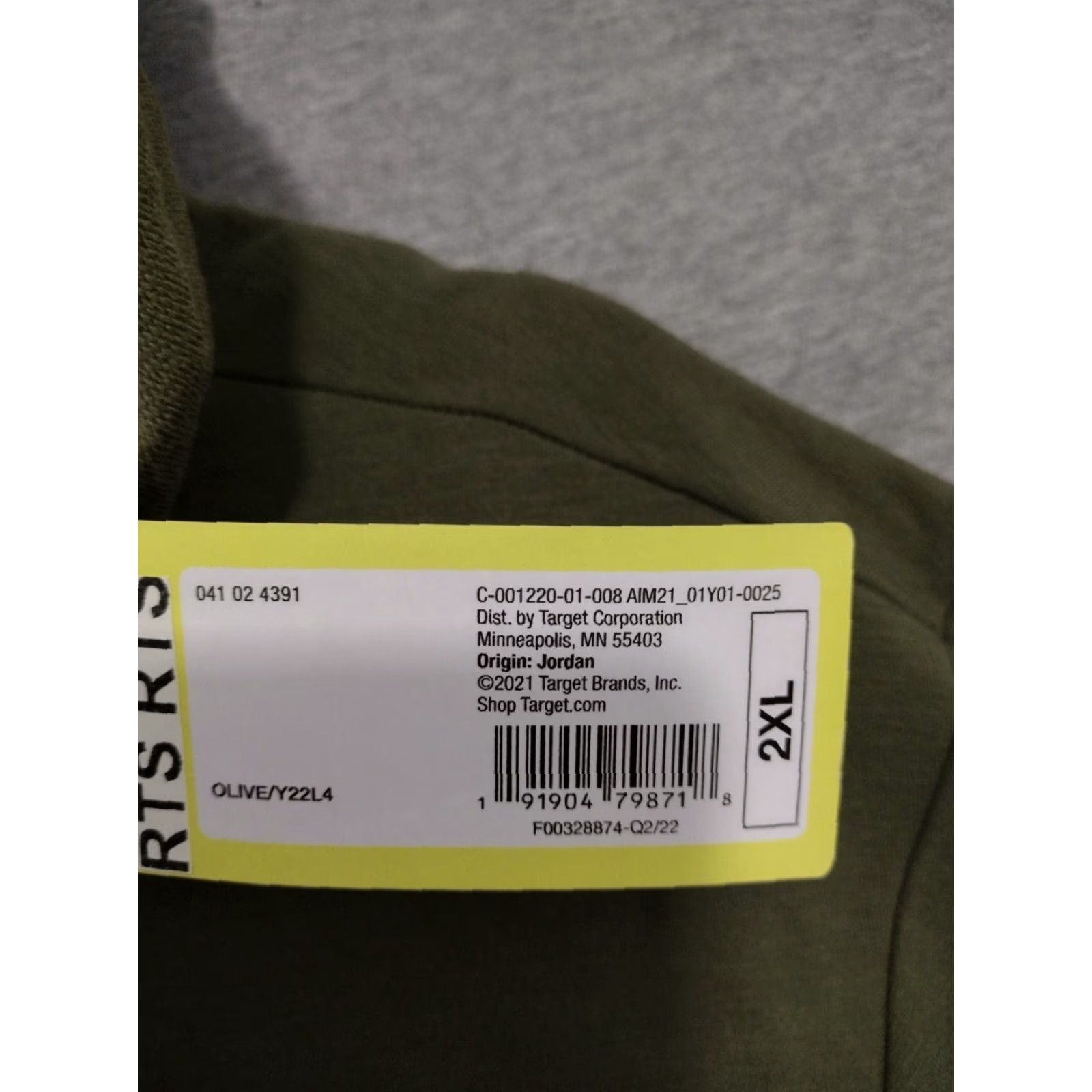 Vintage All In Motion Hooded Zip Up Sweatshirt Men's Olive Green 2XL Regular Hoodie Outdoor Sports 041-02-4391 Size US XXL / EU 58 / 5 - 5 Thumbnail