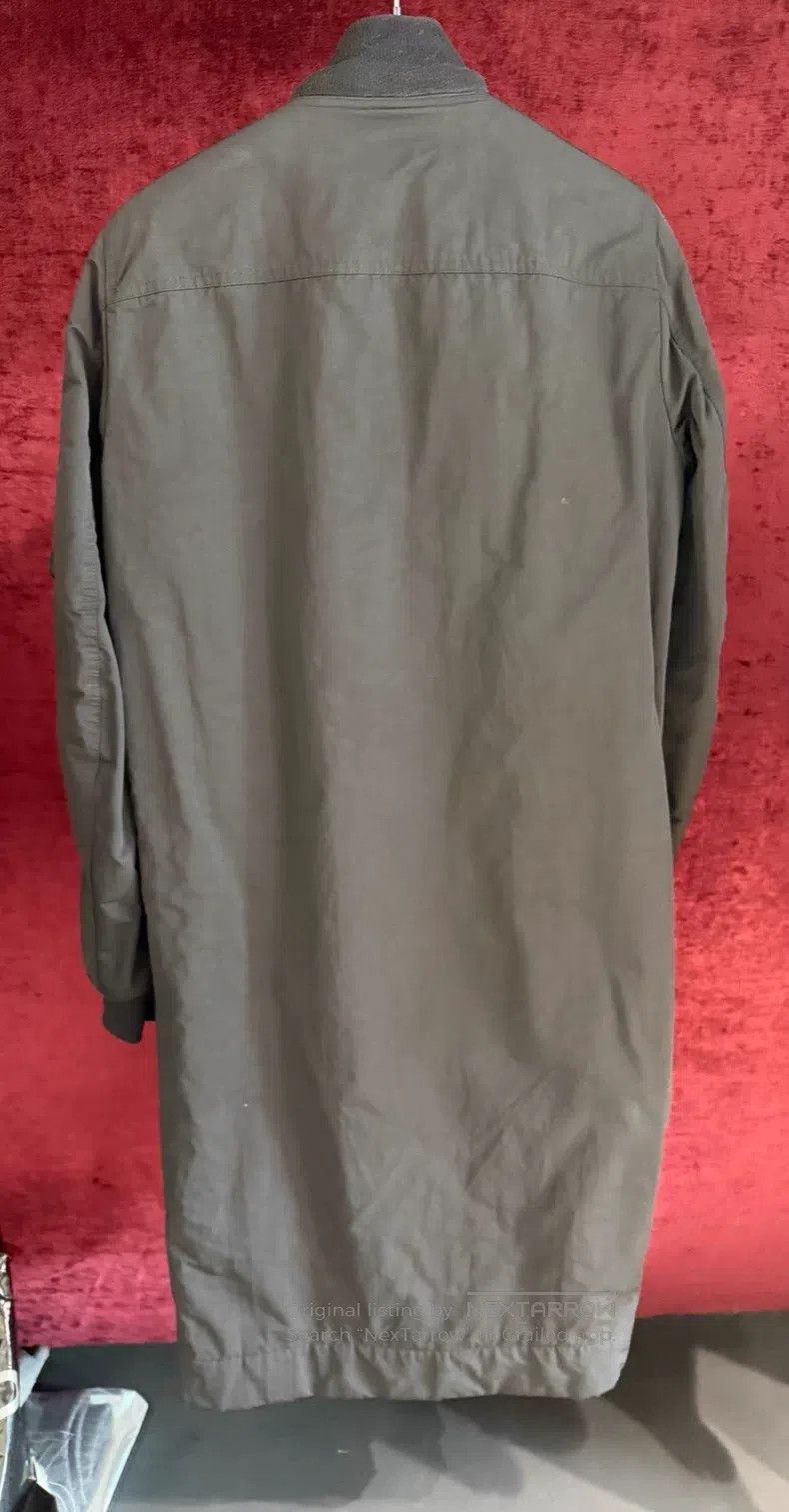 Other Rick Owens Long quilted baseball neck trench jacket Size US XS / EU 42 / 0 - 2 Thumbnail