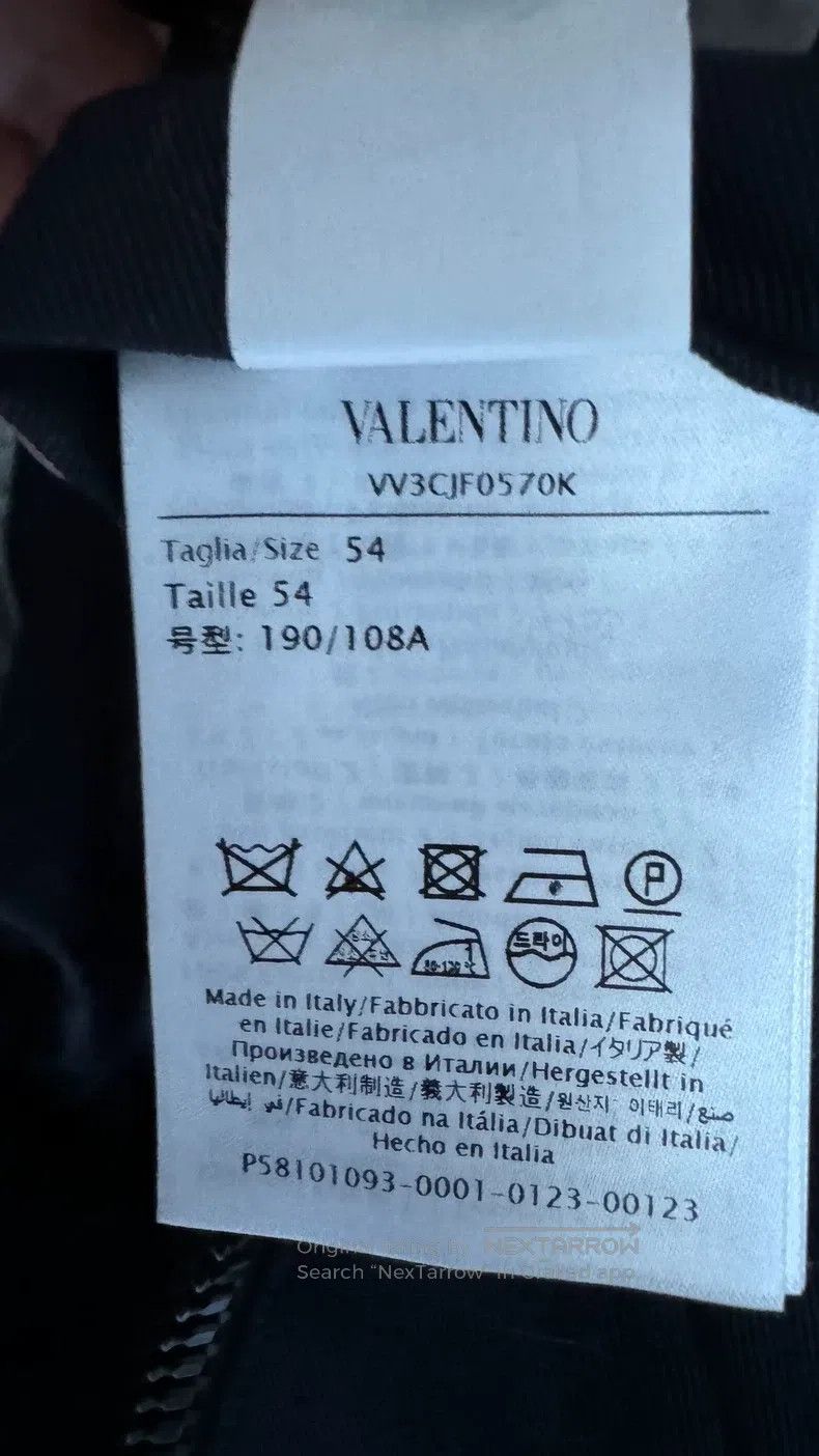 Valentino Valentino Denim patchwork cotton clothes Size US XL / EU 56 / 4 - 4 Thumbnail