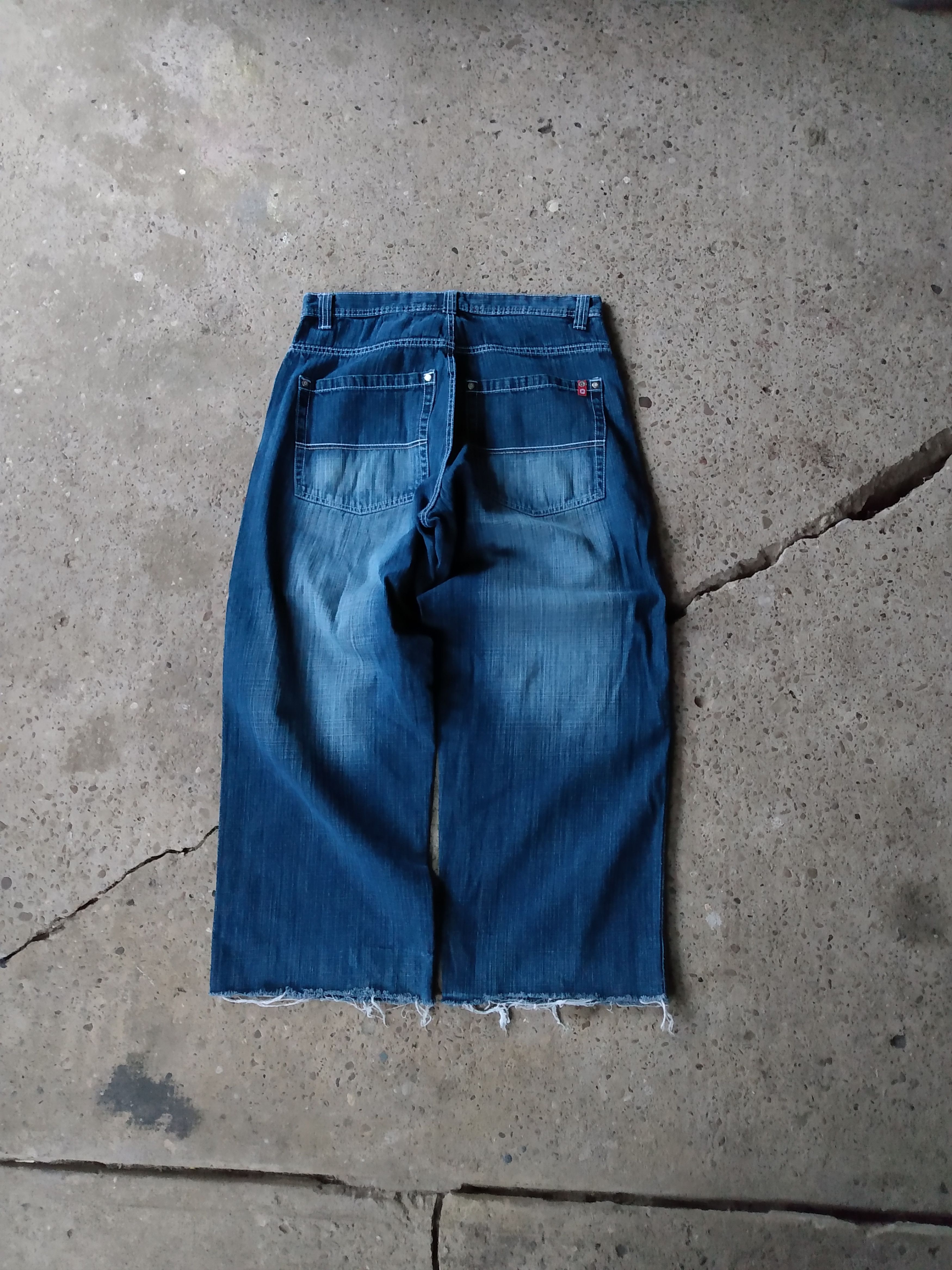 Vtg Southpole Baggy Wide Leg Jeans Grunge Jnco Jesse Pinkman