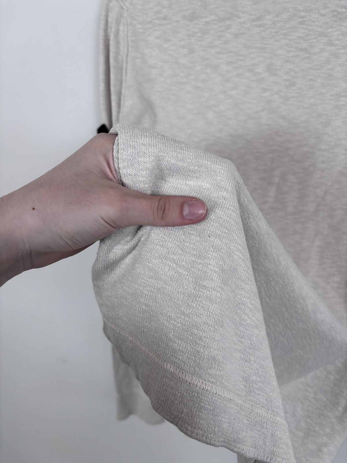 Stone Island Vintage Stone Island Men’s Beige Knit V-Neck Sweater Size US M / EU 48-50 / 2 - 19 Thumbnail