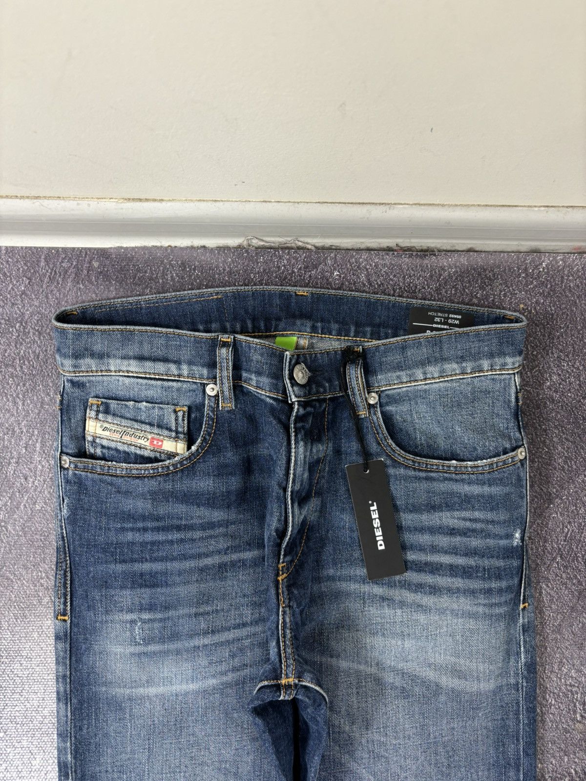 Diesel Diesel D-Strukt Slim Stretch NWT Avant Garde Denim Jeans Size US 29 - 5 Thumbnail