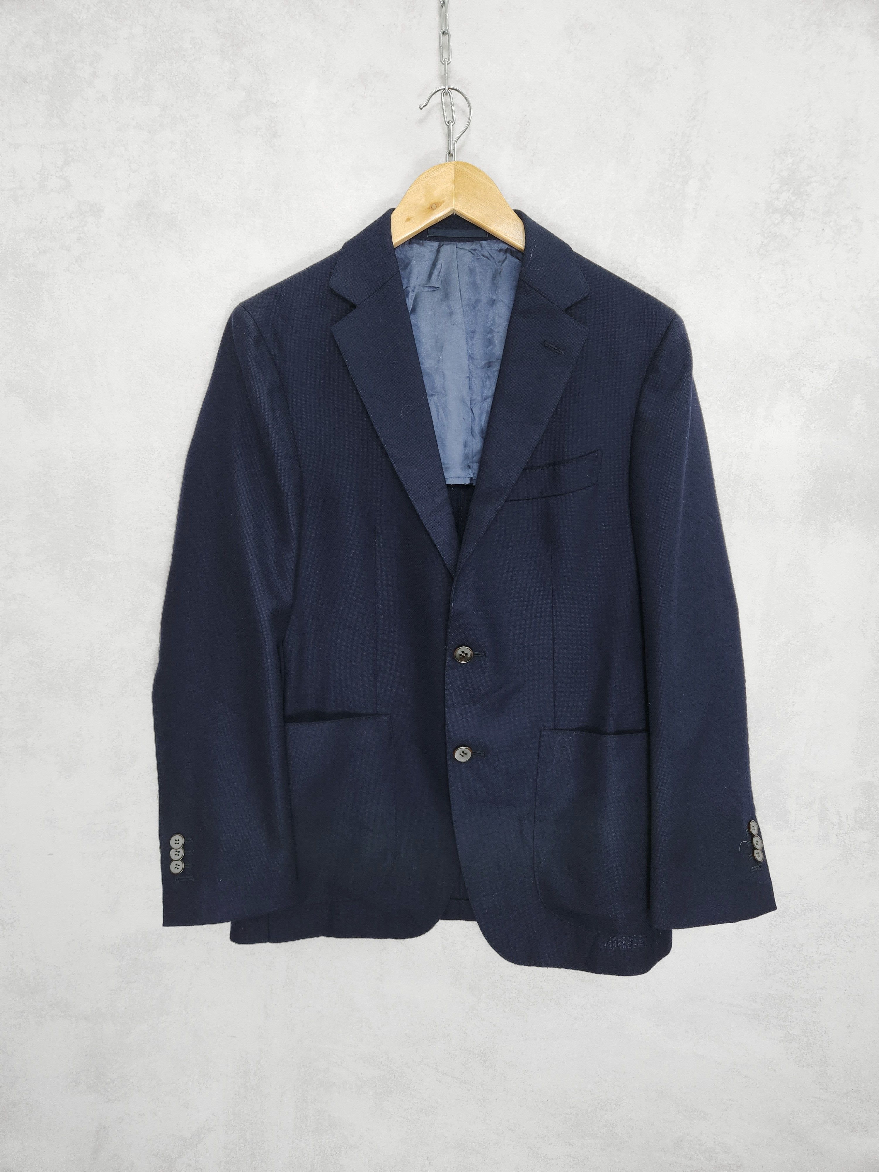 Suitsupply Suitsupply Havana HL navy blazer 2 button ups Size 38S - 1 Thumbnail