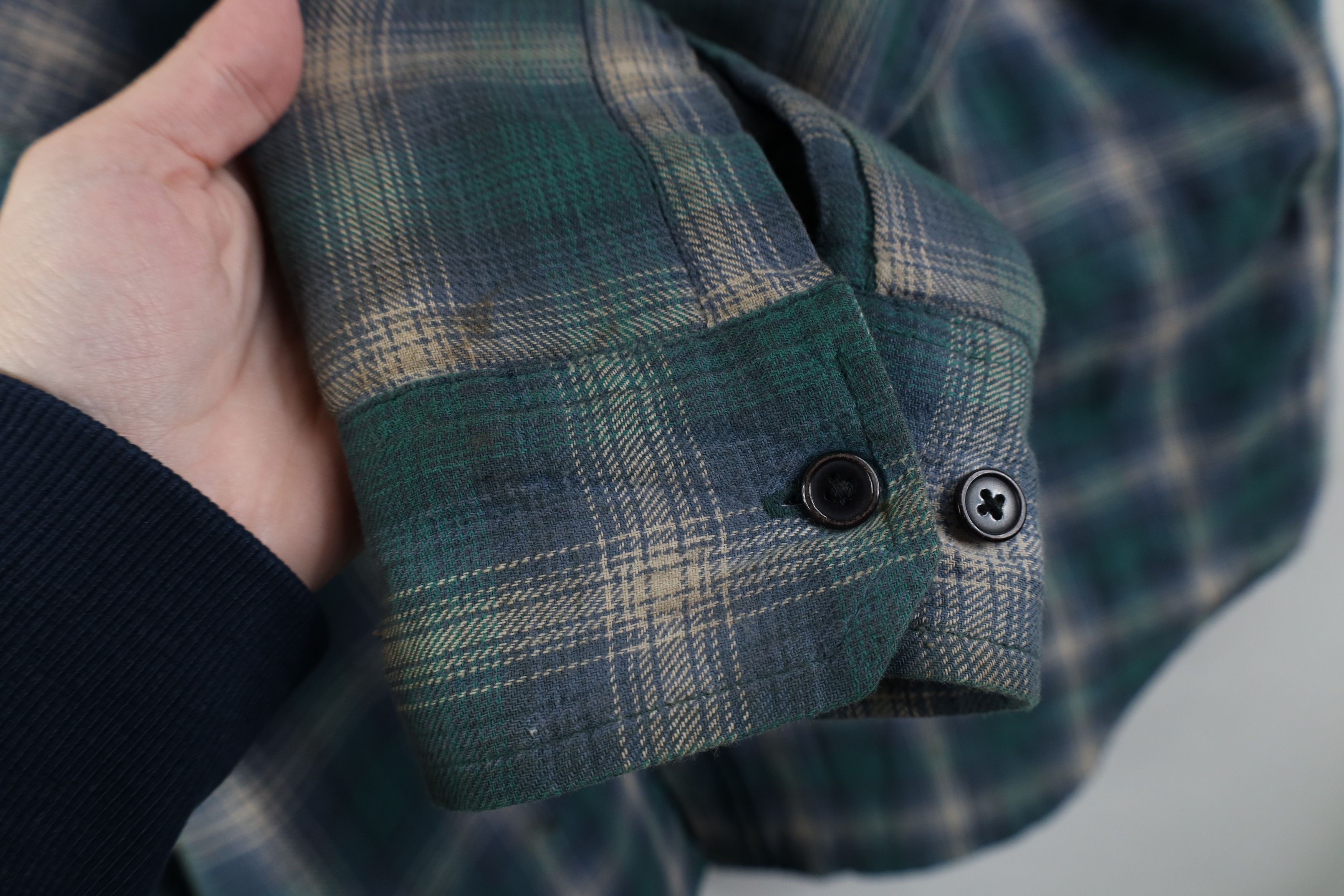 Vintage Vintage 90s Streetwear Quilted Flannel Shirt Jacket Plaid Size US XXL / EU 58 / 5 - 7 Thumbnail