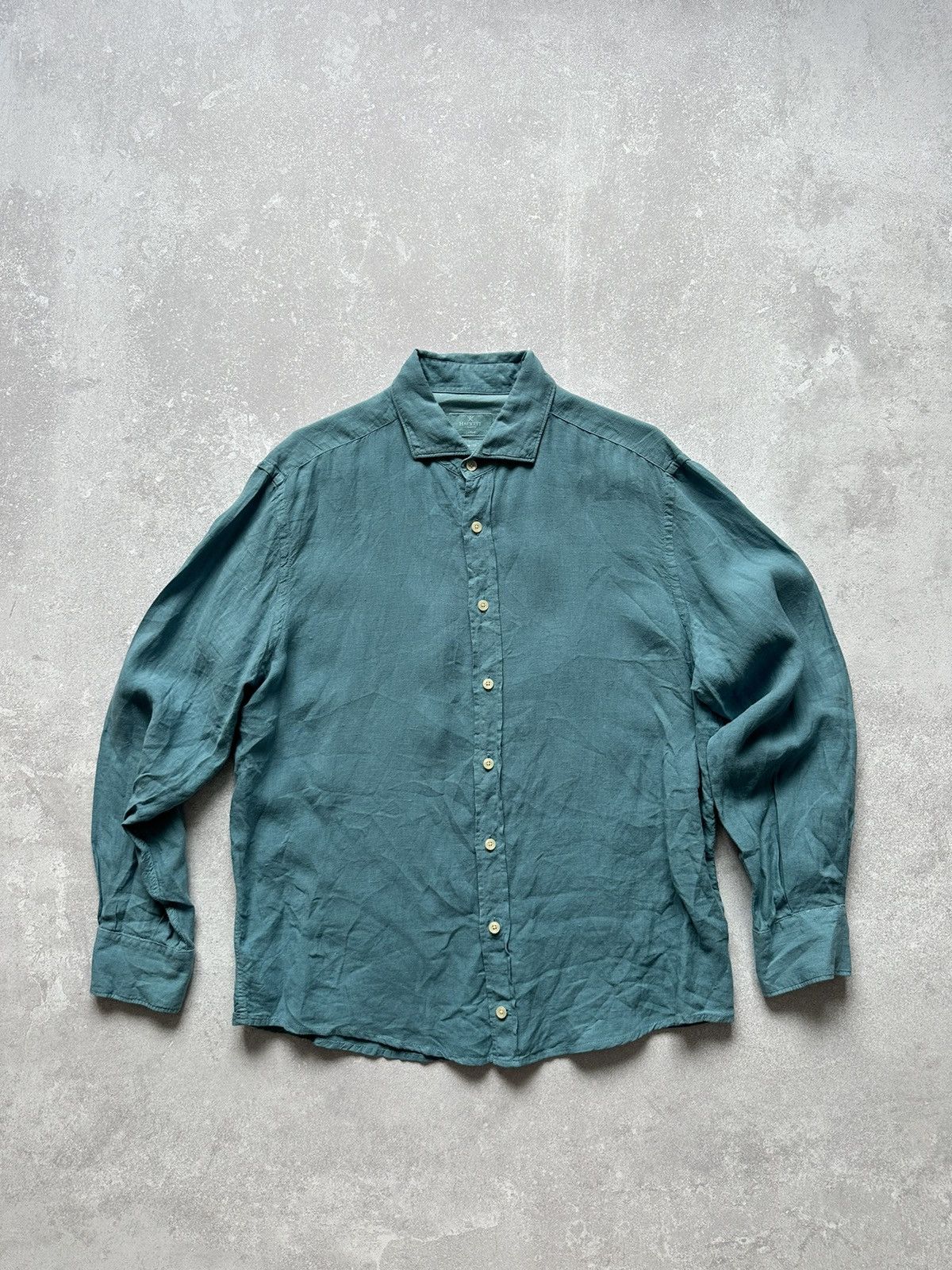 Hackett × Vintage Shirt Long Sleeve Hackett London linen size Large Size US L / EU 52-54 / 3 - 1 Thumbnail