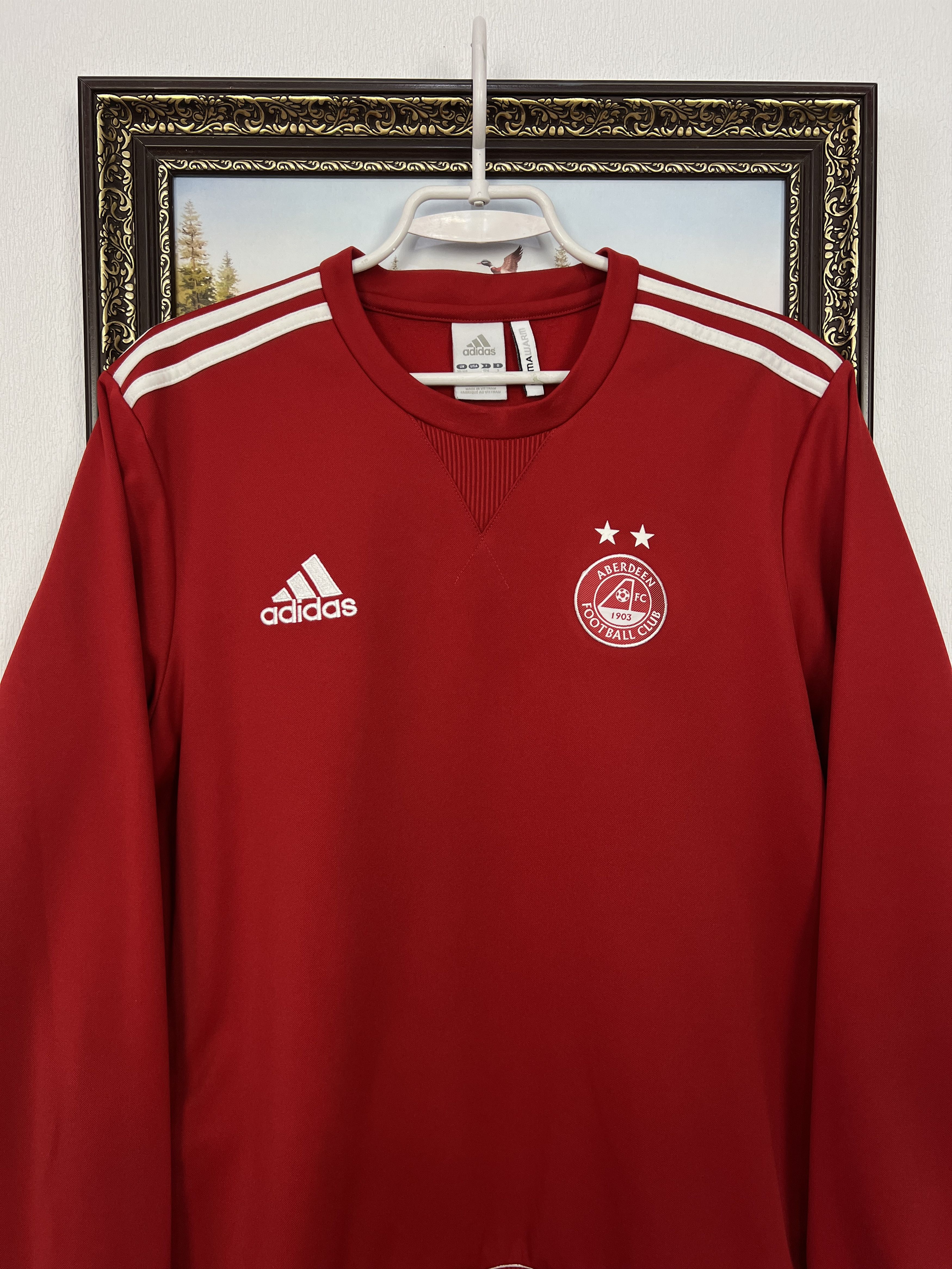 Adidas Vintage Adidas Aberdeen Football Sweatshirt Soccer Crewneck Size US L / EU 52-54 / 3 - 2 Thumbnail
