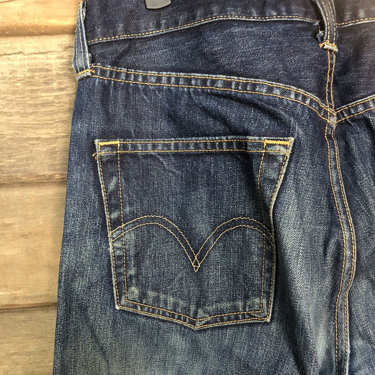 Levi's 501 Levis Strauss & Co faded Blue Denim Pants #7318 Size US 29 - 16 Thumbnail