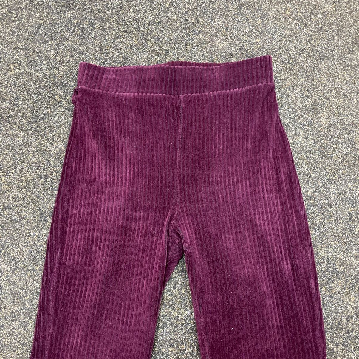 Vintage Vintage Y2K Flared Pants Purple Rave Aesthetic Archive Boxy Size 34" / US 12 / IT 48 - 4 Thumbnail