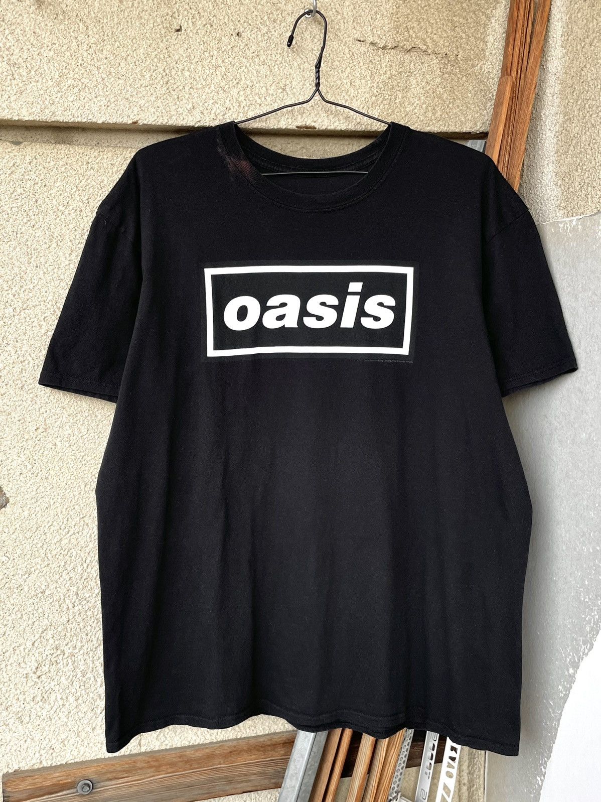 Band Tees Vintage Oasis Box Logo Britpop Indie Rock Band T-Shirt Size US XXL / EU 58 / 5 - 7 Thumbnail