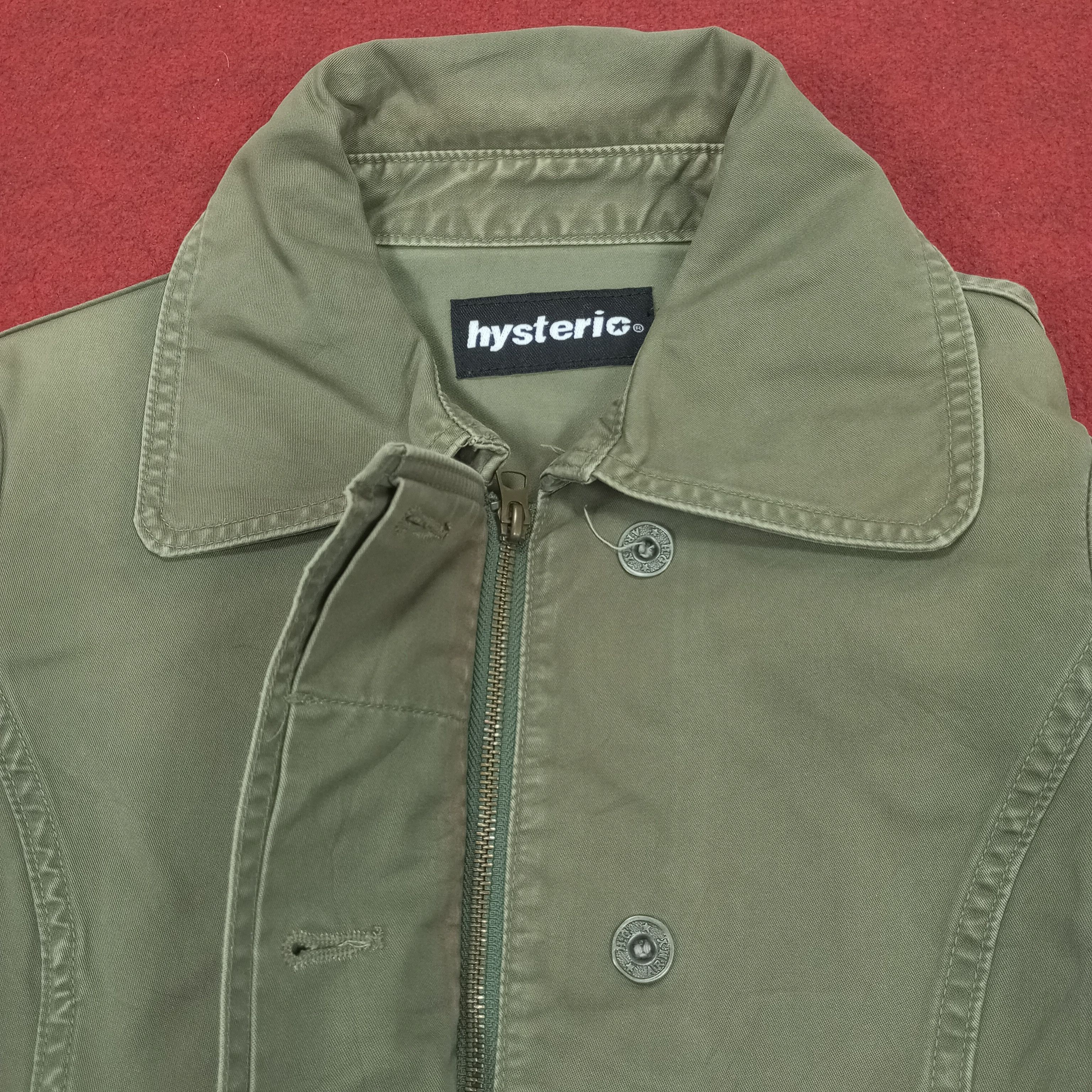 Hysteric Glamour Hysteric Glamour Fashion Style Custom Art Jacket Size XS / US 0-2 / IT 36-38 - 6 Thumbnail