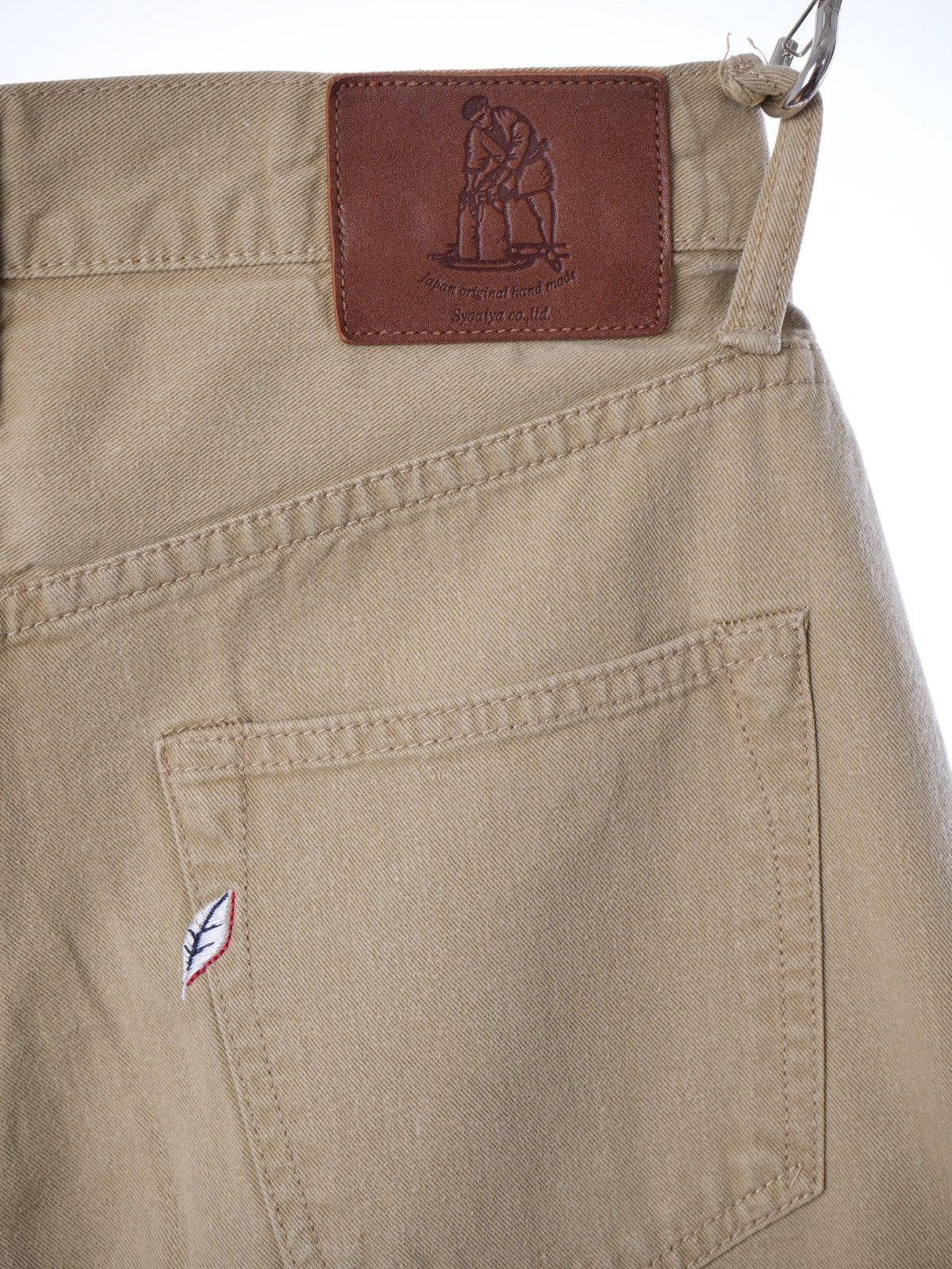 Pure Blue Japan Pure Blue Japan Selvedge Beige Pants Jeans Size US 29 - 3 Thumbnail
