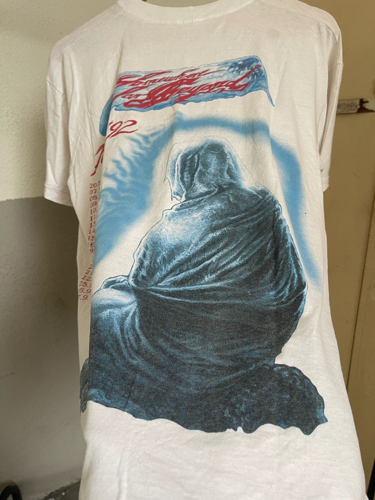 Band Tees × Vintage Vintage 1992 Blind Guardian Somewhere Far Beyond Tour Tshirt Size US L / EU 52-54 / 3 - 5 Thumbnail