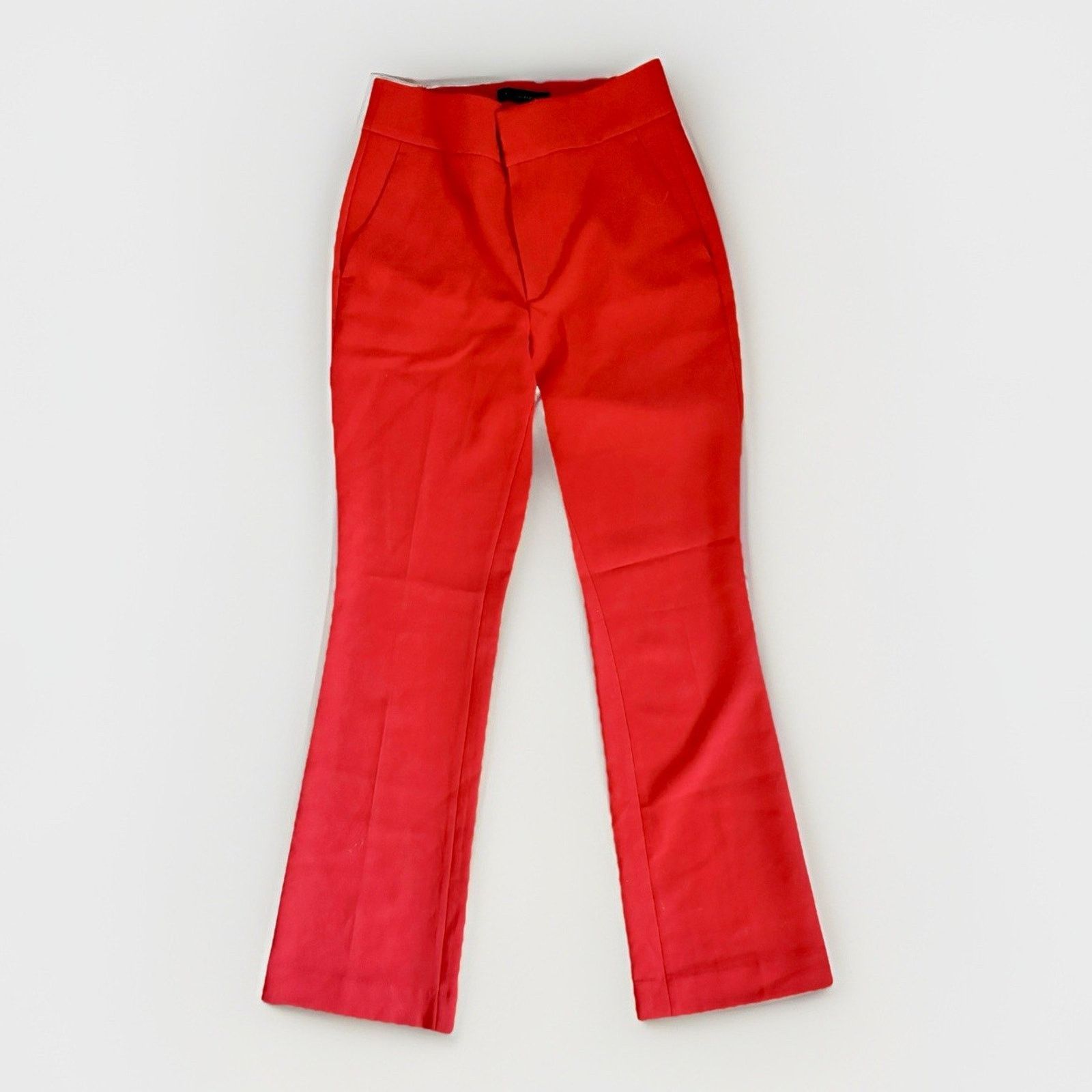 Banana Republic Banana Republic Red Slim Flare Pants Size 2 Women's Size 26" / US 2 / IT 38 - 1 Thumbnail