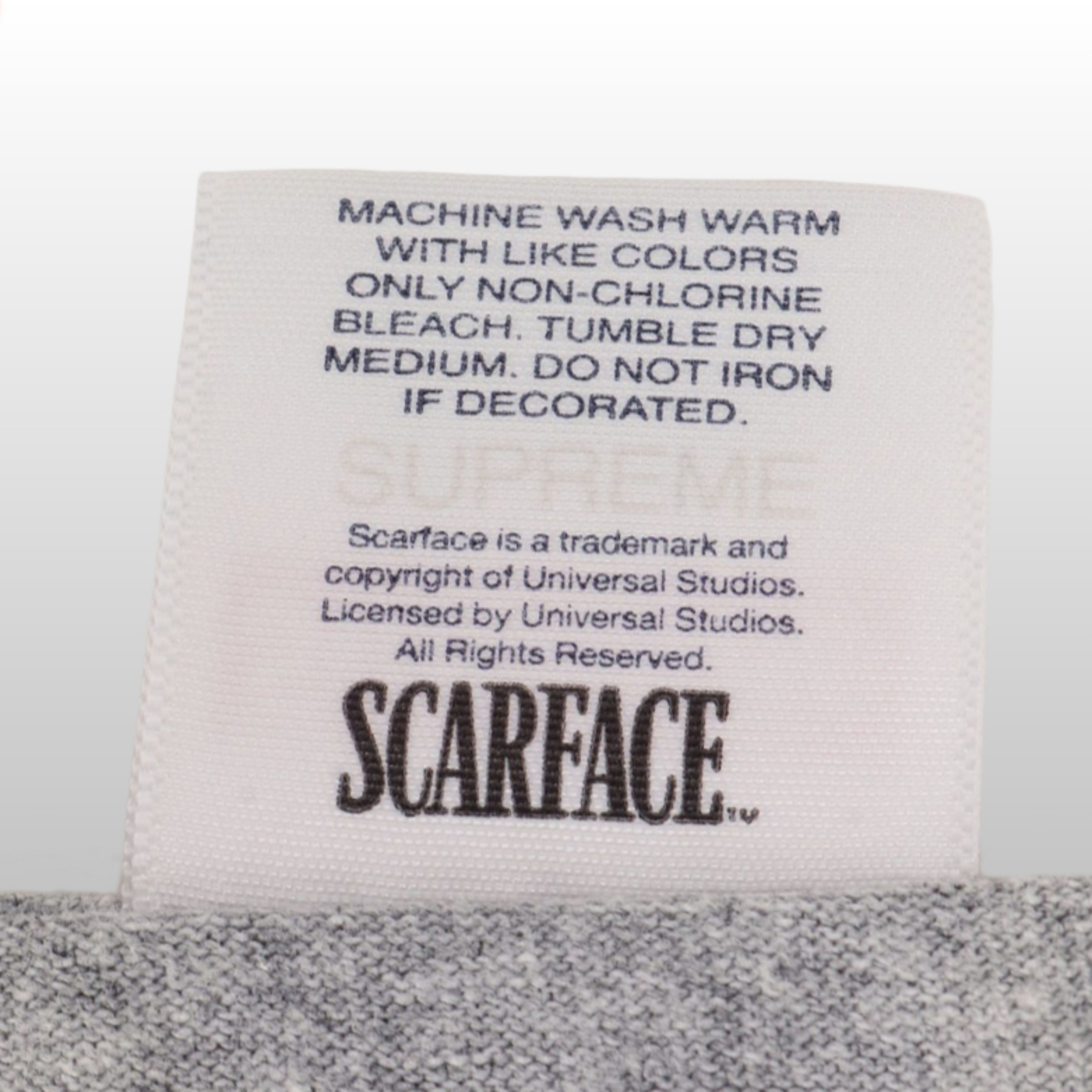 Supreme Supreme Scarface Shower Tee FW17 Size US M / EU 48-50 / 2 - 6 Thumbnail