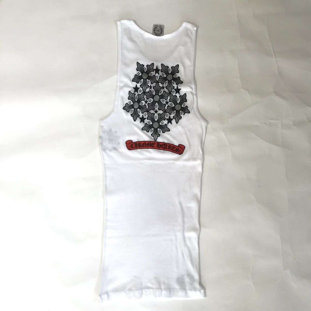 Chrome Hearts Chrome Hearts Silver Star Tank Top Size US XL / EU 56 / 4 - 5 Thumbnail