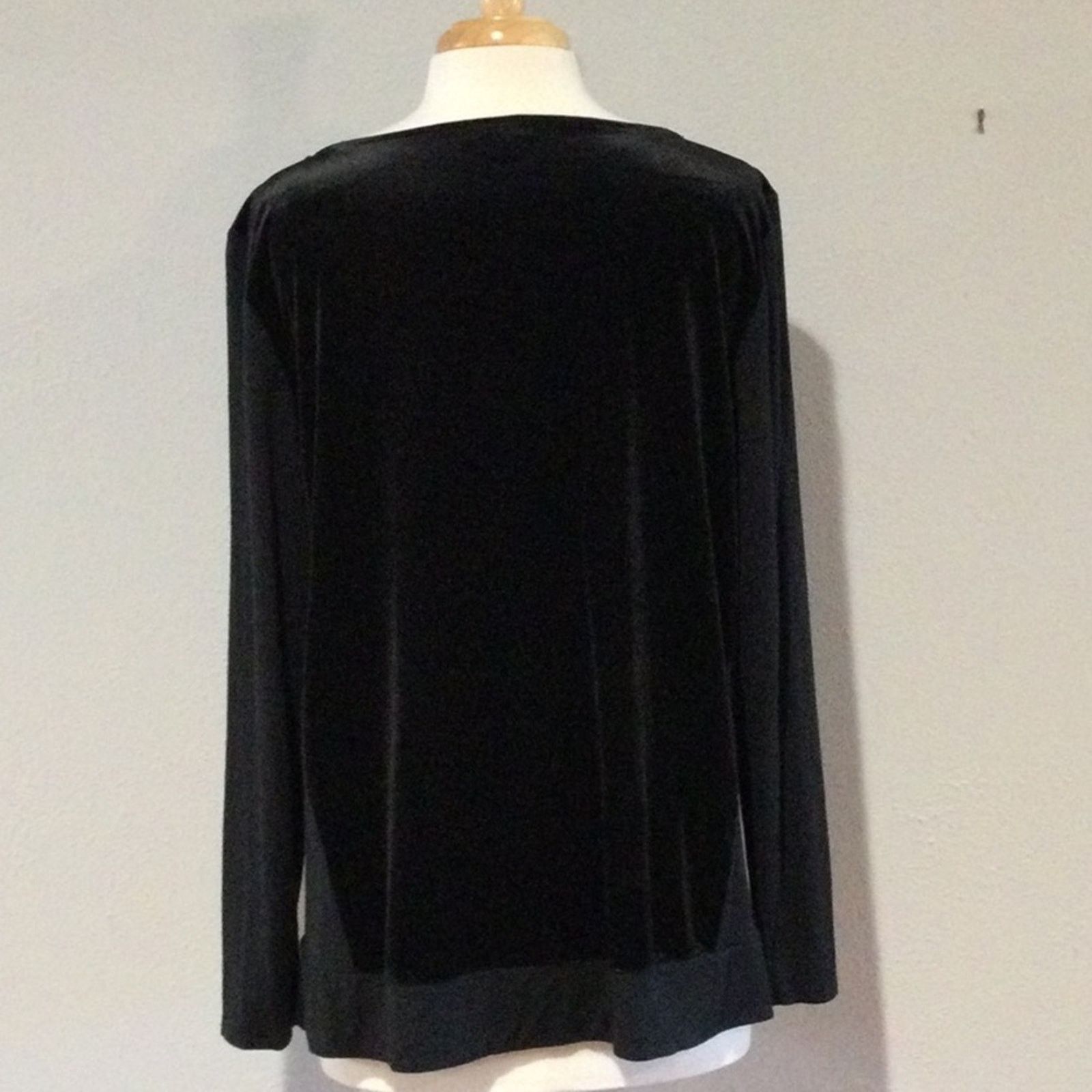 Other J. Jill Wearever Collection Black Long Sleeve Top Size L Size L / US 10 / IT 46 - 7 Thumbnail
