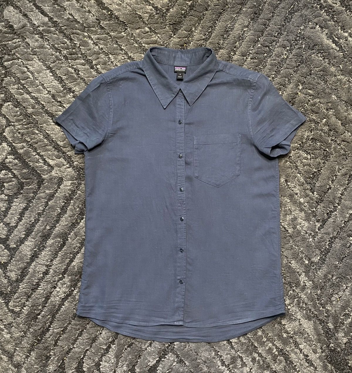 Patagonia Vintage Button Up Shirt Short Sleeve Sport Linien Patagonia Size S / US 4 / IT 40 - 1 Thumbnail