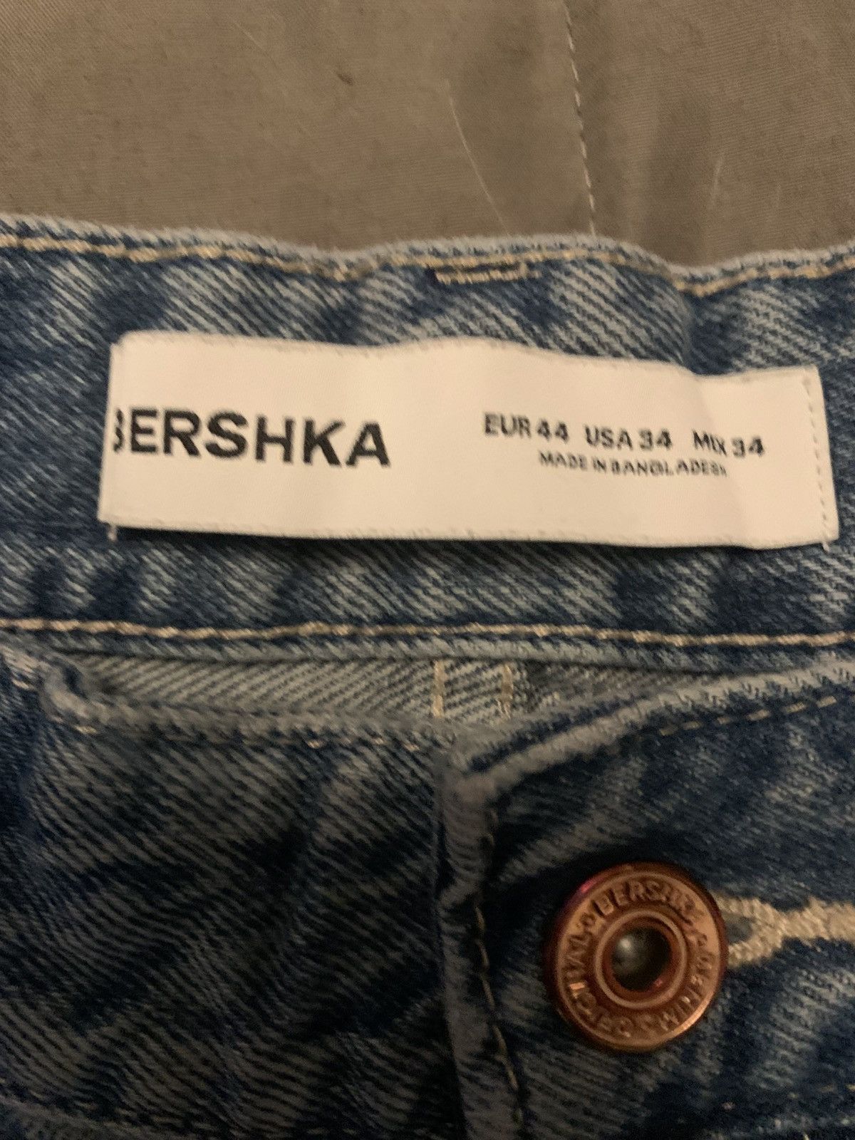 Bershka Bershka Jeans Blue Size US 34 / EU 50 - 3 Thumbnail