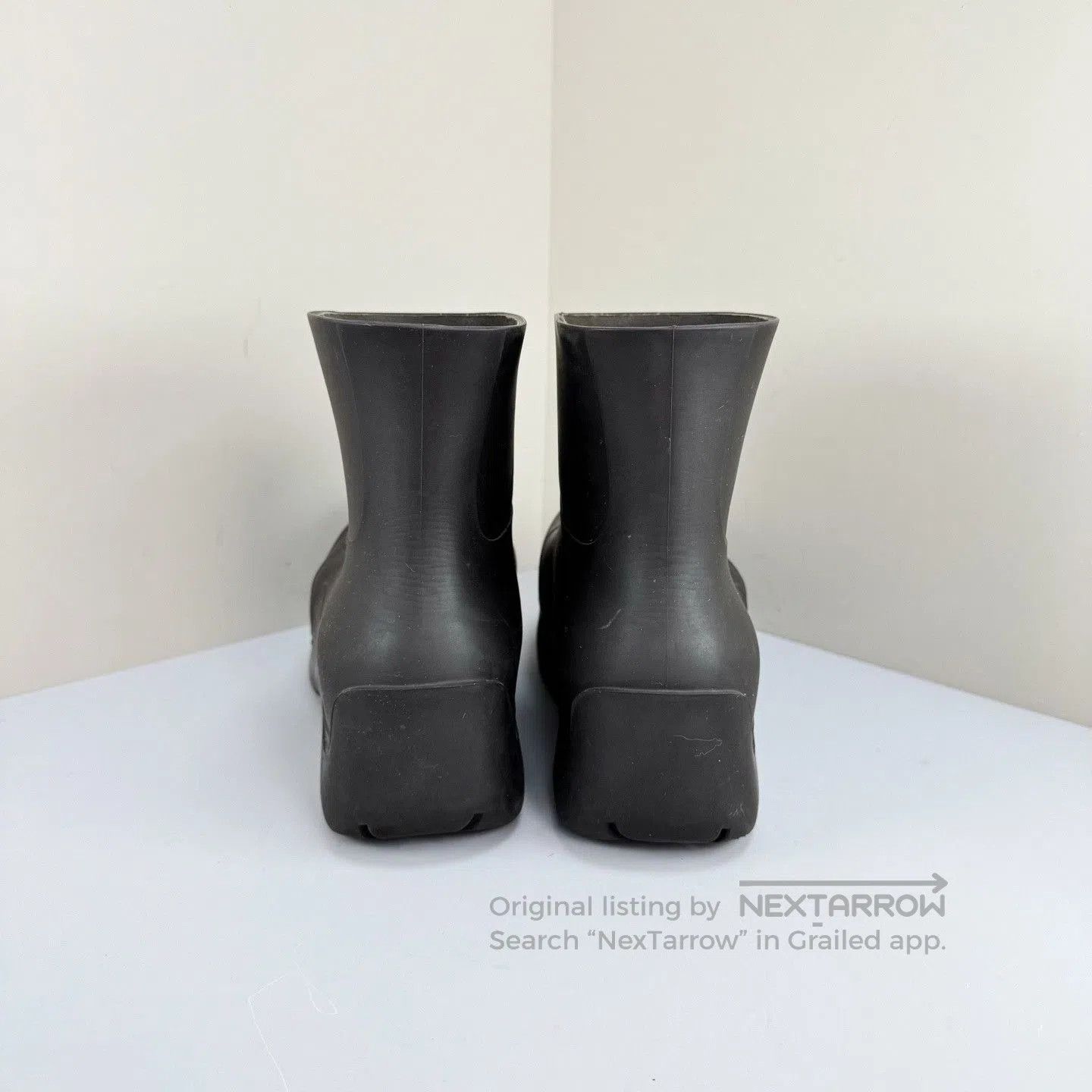 Bottega Veneta Bottega Veneta Brown Rubber Rain Boots. Size US 8 / EU 41 - 3 Thumbnail