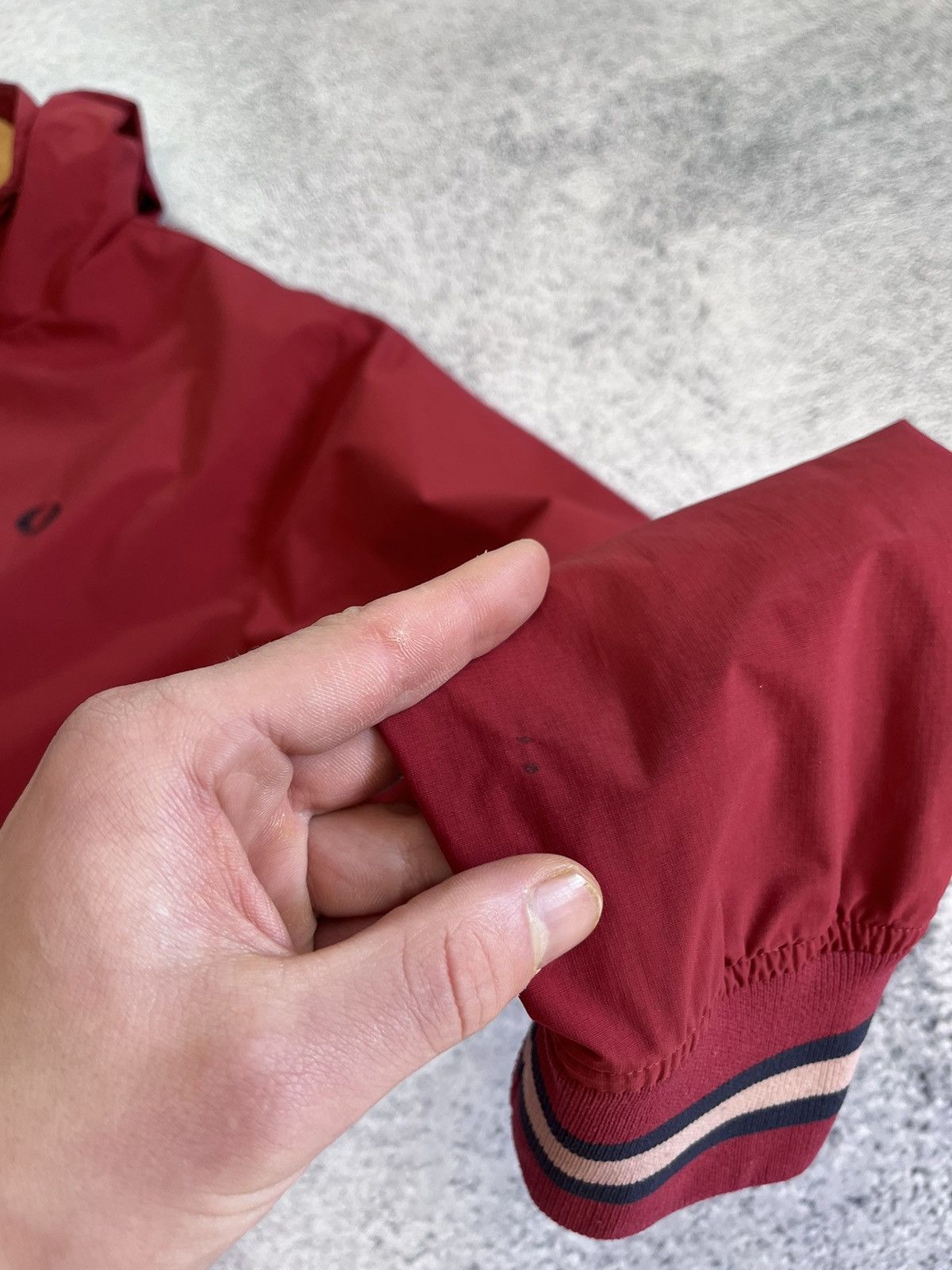 Fred Perry Fred Perry Men’s Jacket Vintage Red Polyamide Full Zip SizeM Size US M / EU 48-50 / 2 - 16 Thumbnail