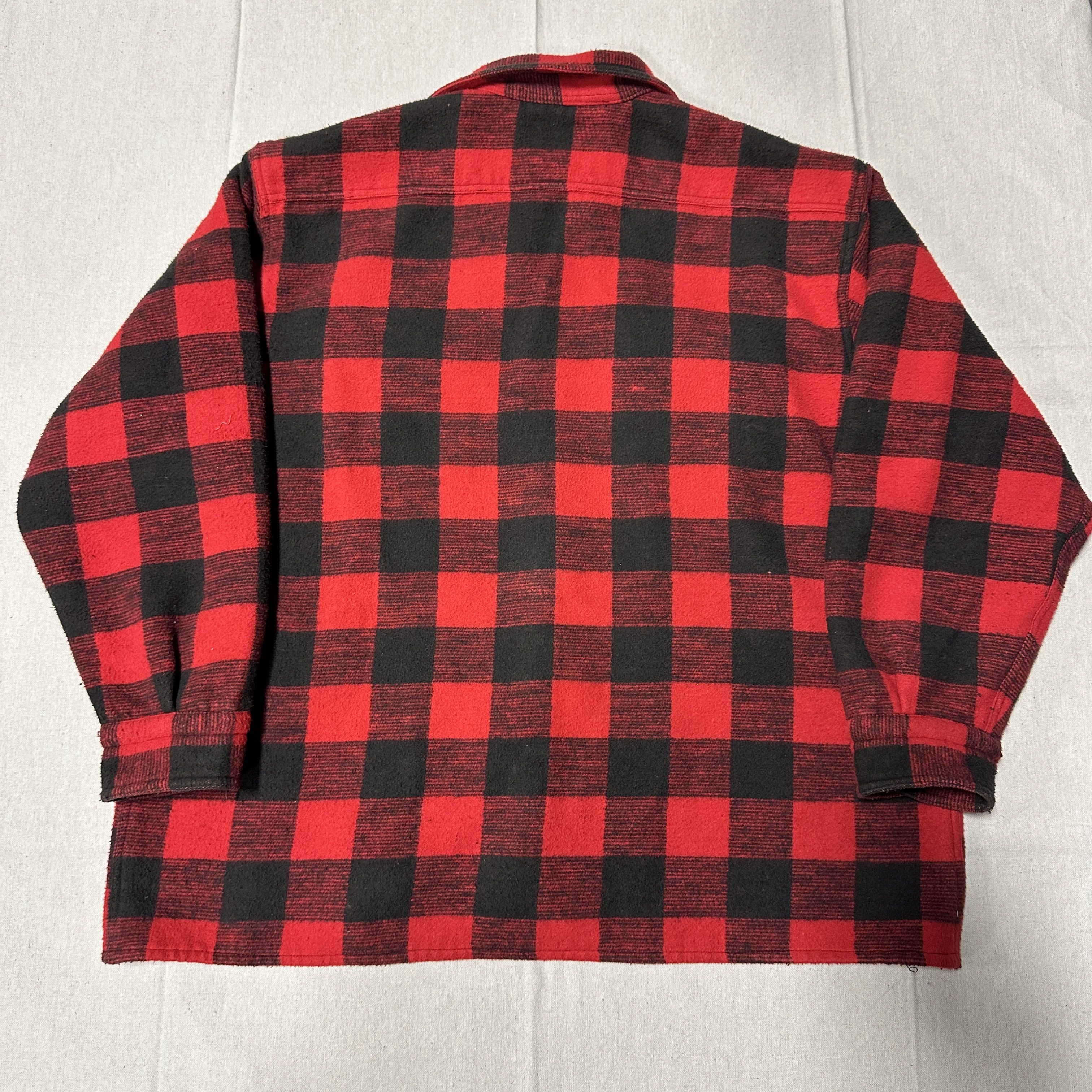 Other Vintage Champion Canadian Red Black Buffalo Plaid Flannel Shirt Size XL Size US XL / EU 56 / 4 - 8 Thumbnail