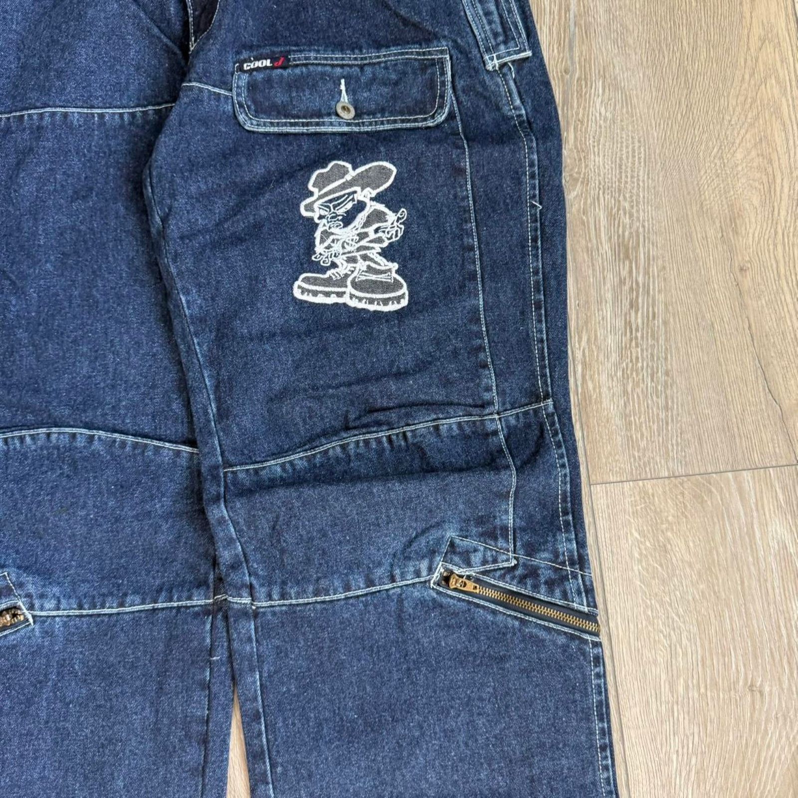 Other Vintage y2k ll cool j brand baggy denim jeans Size US 34 / EU 50 - 3 Thumbnail