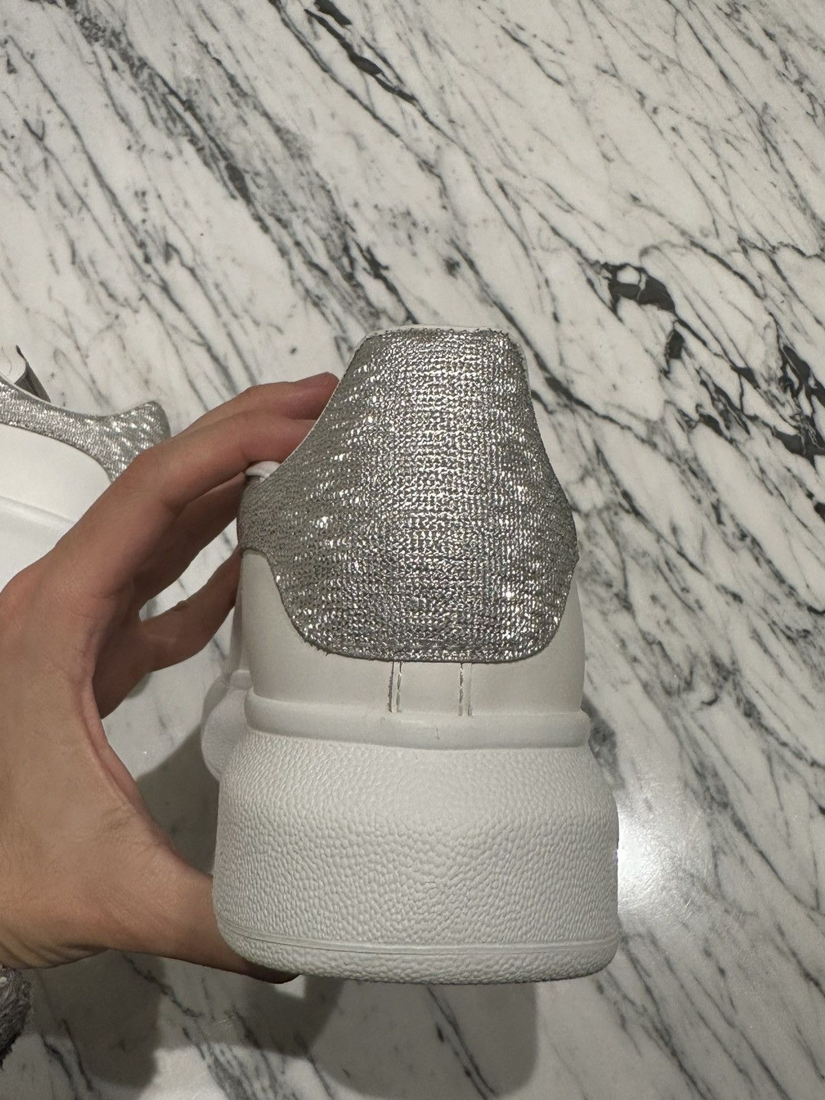 Alexander McQueen Alexander McQueen White Sneakers Size US 8 / IT 38 - 7 Thumbnail
